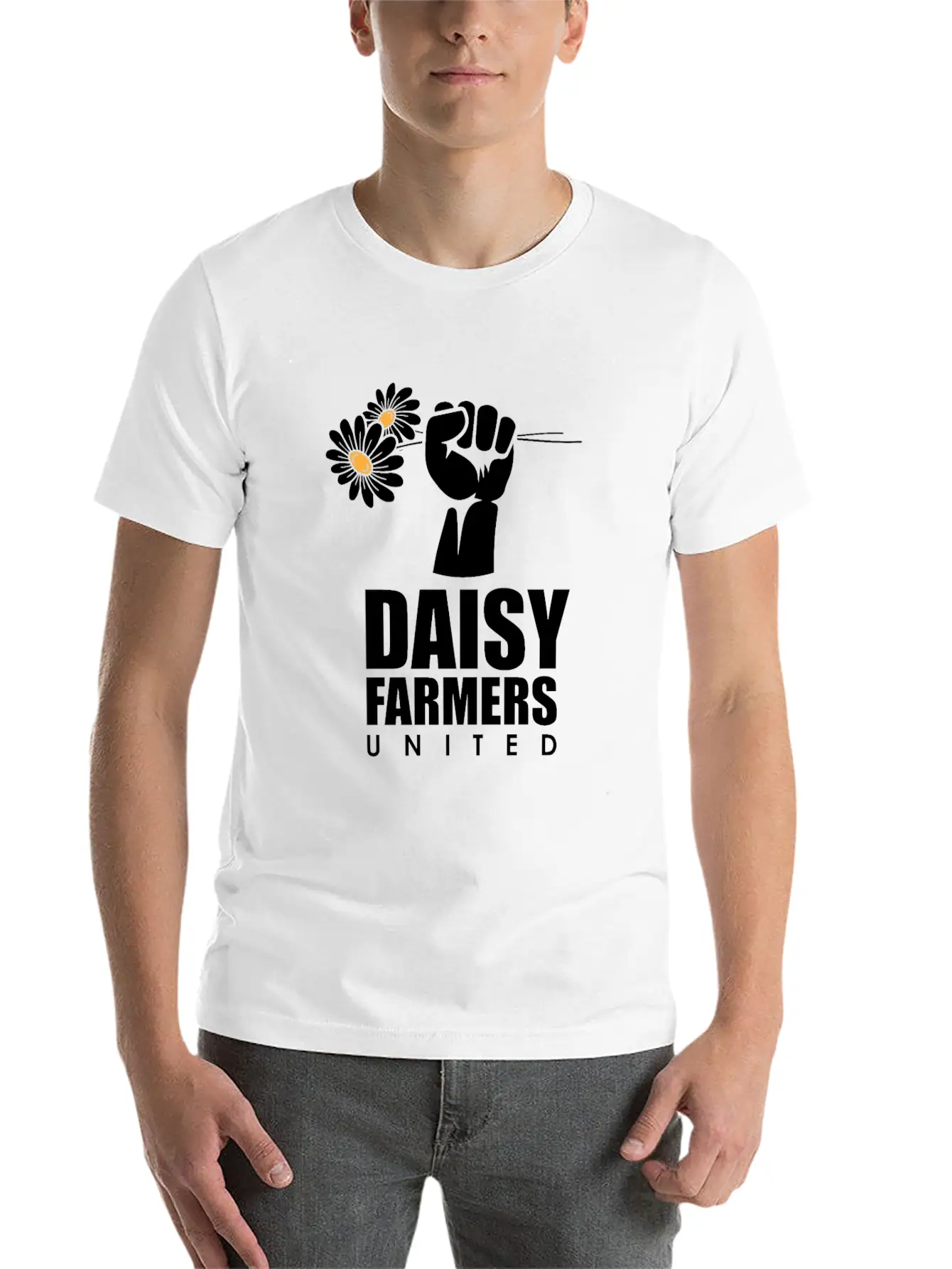 Daisy Garden Gardening Gardener Unisex Casual T-Shirt – Clean Design For Daily Comfort