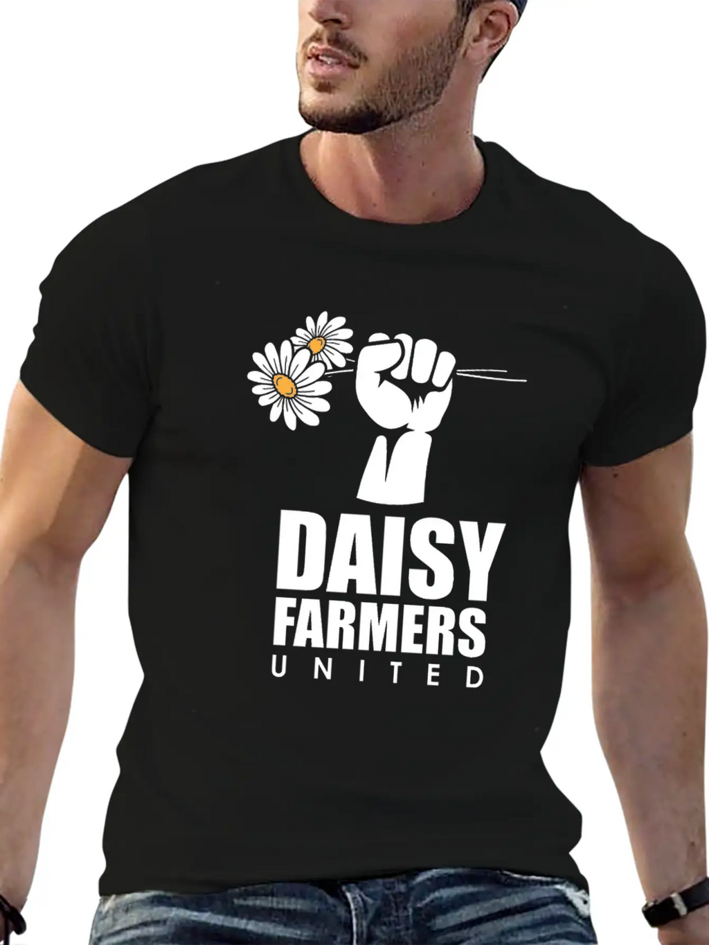 Daisy Garden Gardening Gardener Unisex Casual T-Shirt – Clean Design For Daily Comfort