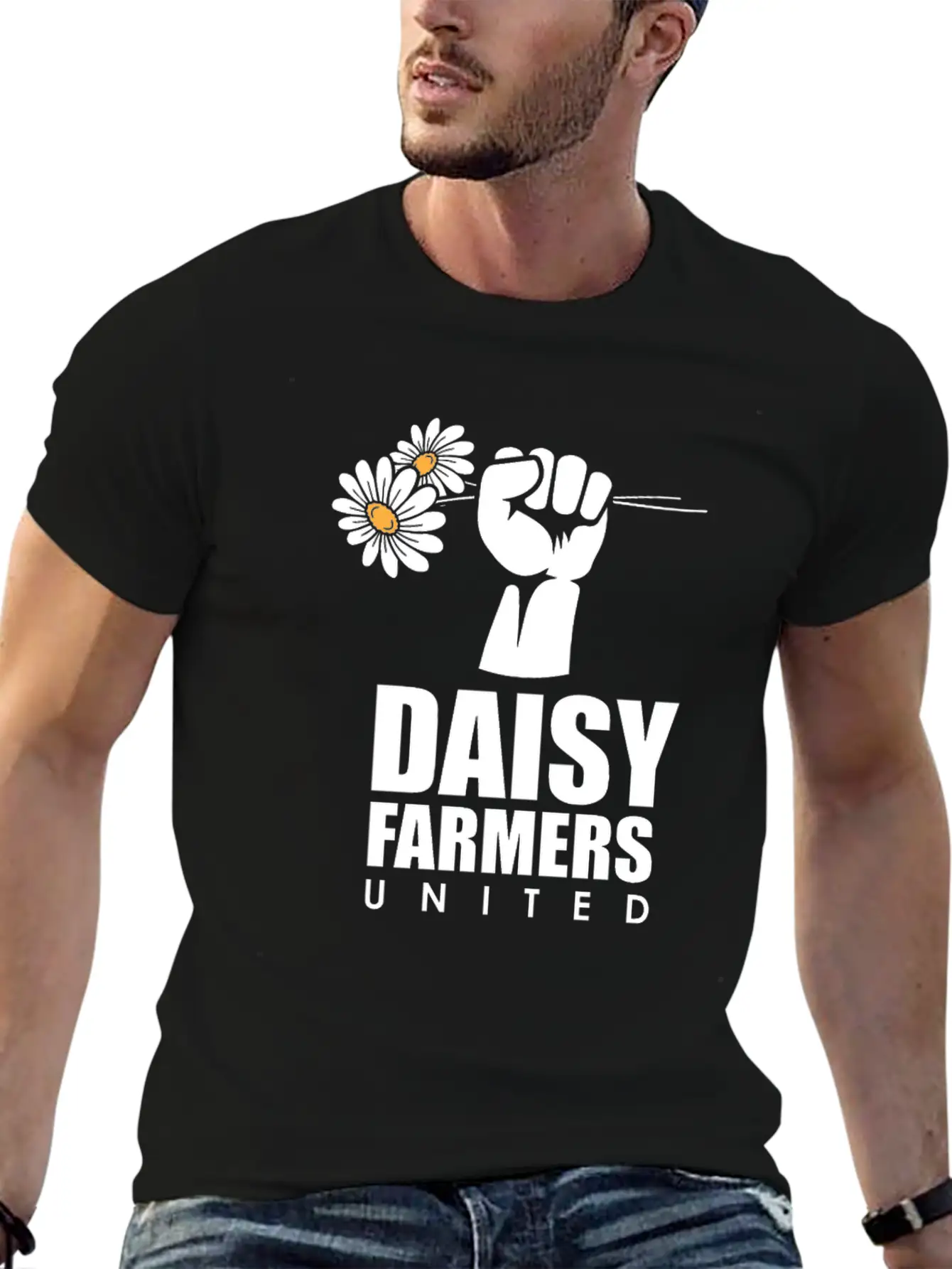 Daisy Garden Gardening Gardener Unisex Casual T-Shirt – Clean Design For Daily Comfort