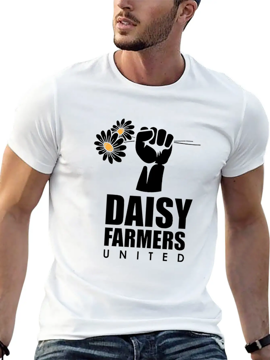 Daisy Garden Gardening Gardener Unisex Casual T-Shirt – Clean Design For Daily Comfort
