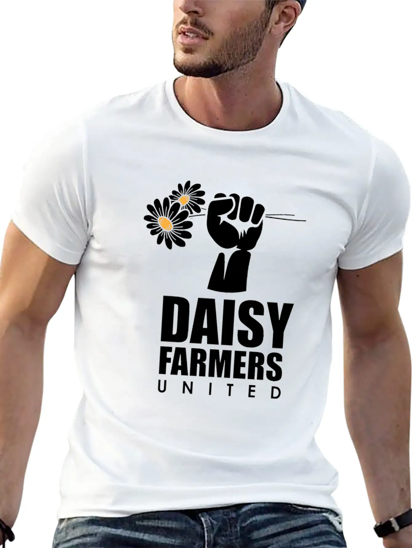 Daisy Garden Gardening Gardener Unisex Casual T-Shirt – Clean Design For Daily Comfort