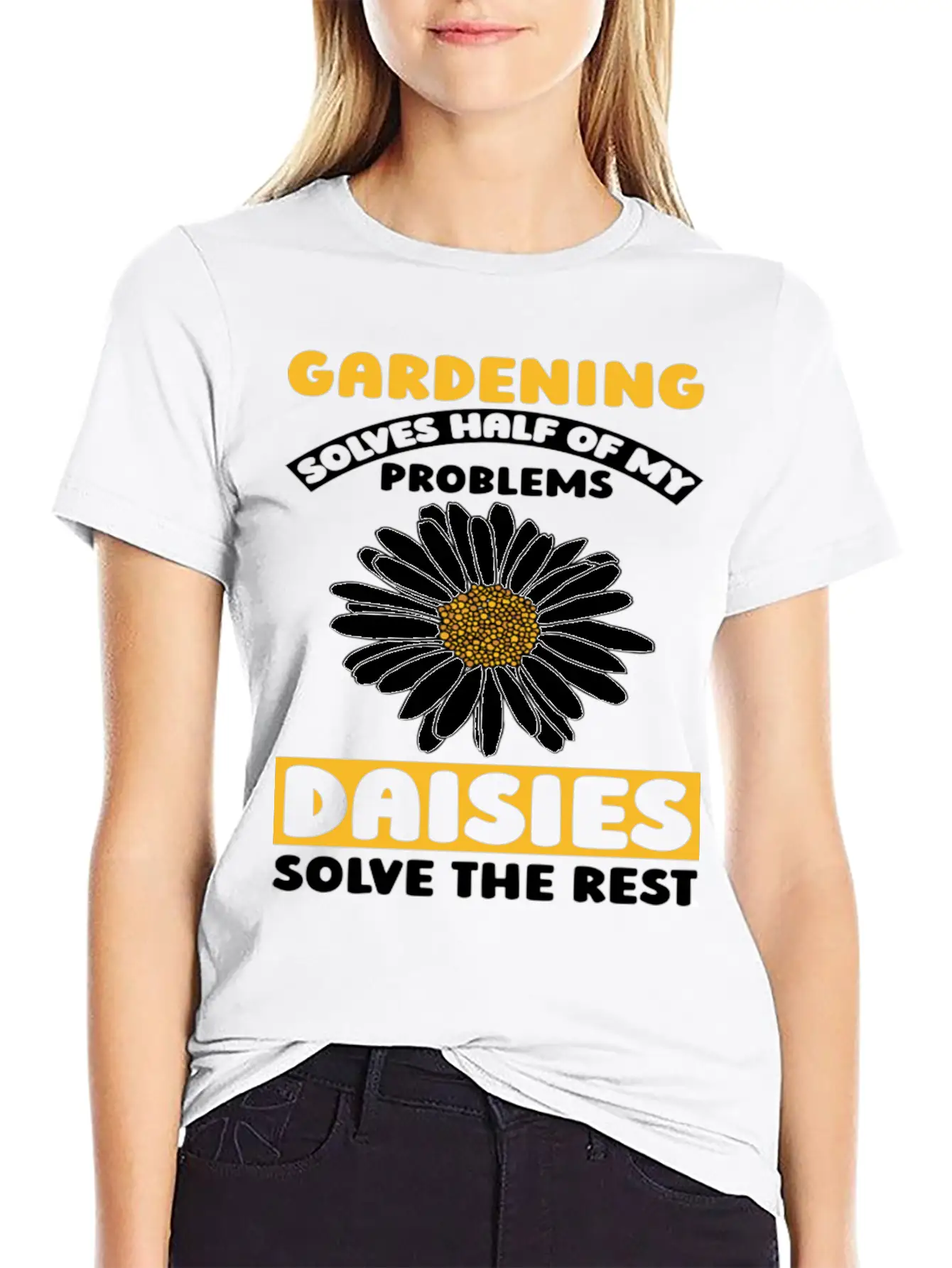 Daisy Gardener Garden Daisy Gardening Classic Fit Graphic Tee For Daily Comfort – Unisex Cotton Shirt