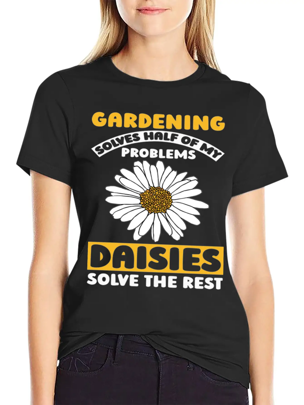 Daisy Gardener Garden Daisy Gardening Classic Fit Graphic Tee For Daily Comfort – Unisex Cotton Shirt