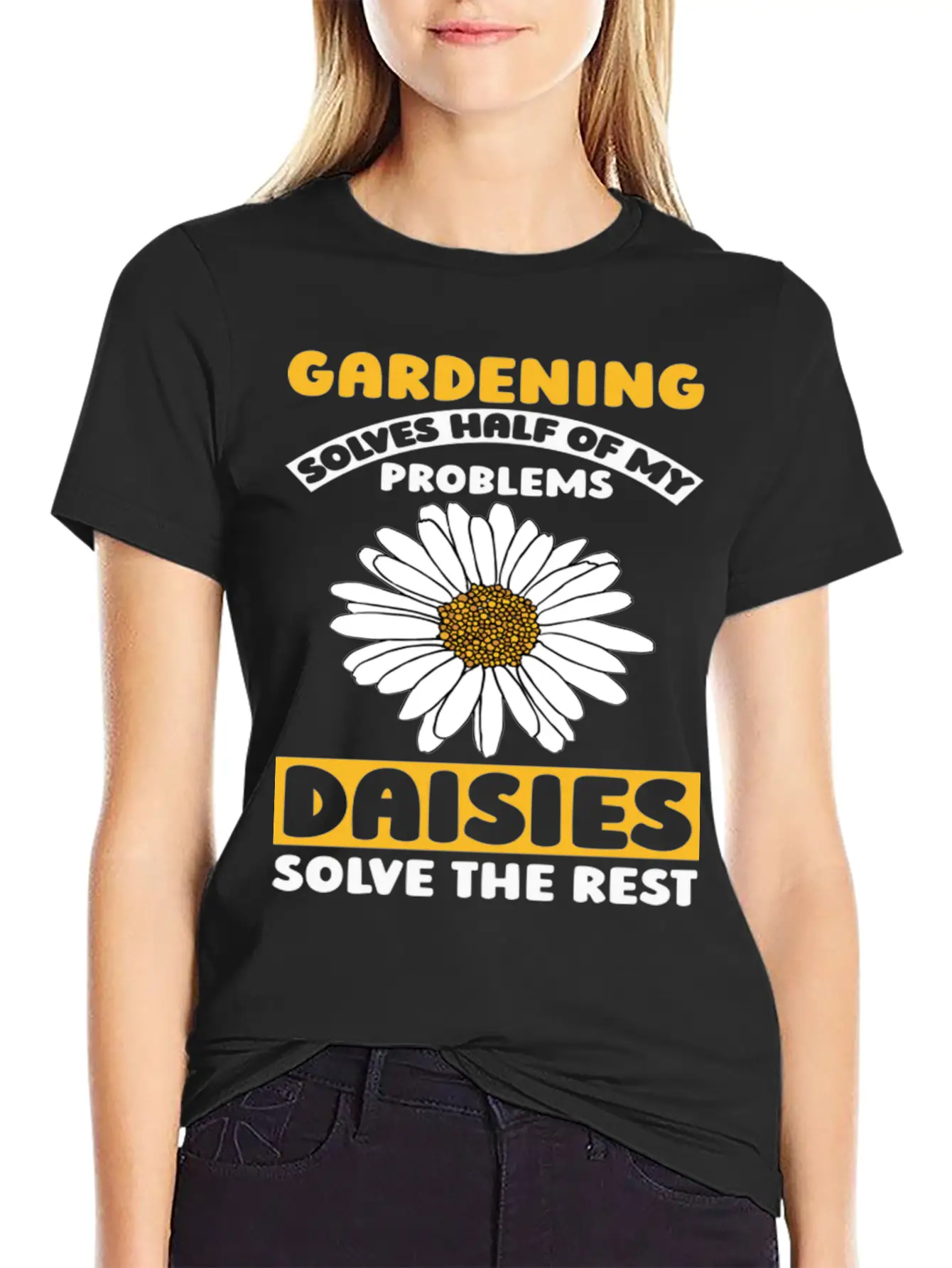 Daisy Gardener Garden Daisy Gardening Classic Fit Graphic Tee For Daily Comfort – Unisex Cotton Shirt