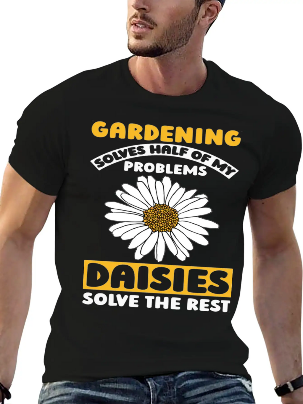 Daisy Gardener Garden Daisy Gardening Classic Fit Graphic Tee For Daily Comfort – Unisex Cotton Shirt