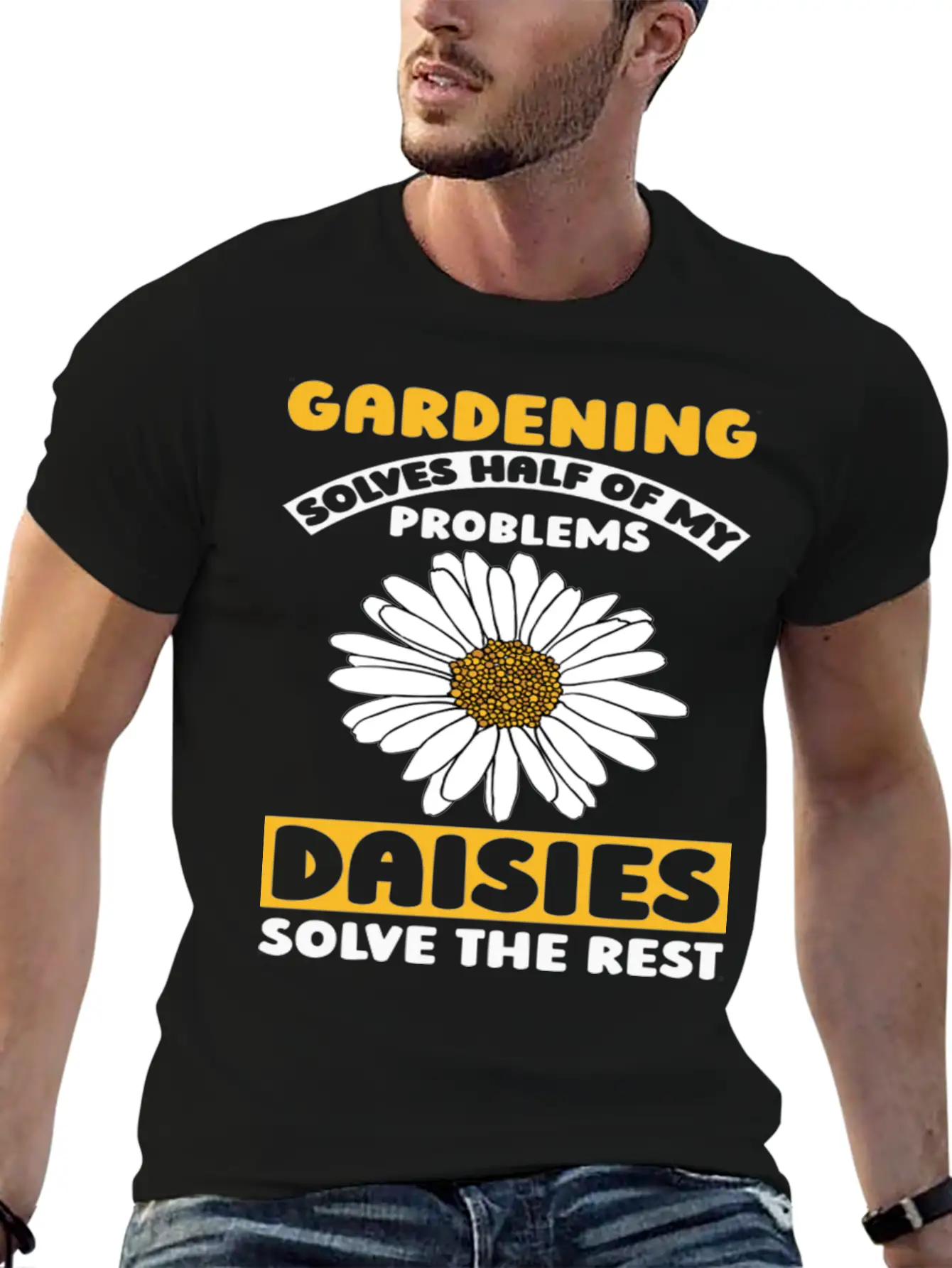 Daisy Gardener Garden Daisy Gardening Classic Fit Graphic Tee For Daily Comfort – Unisex Cotton Shirt