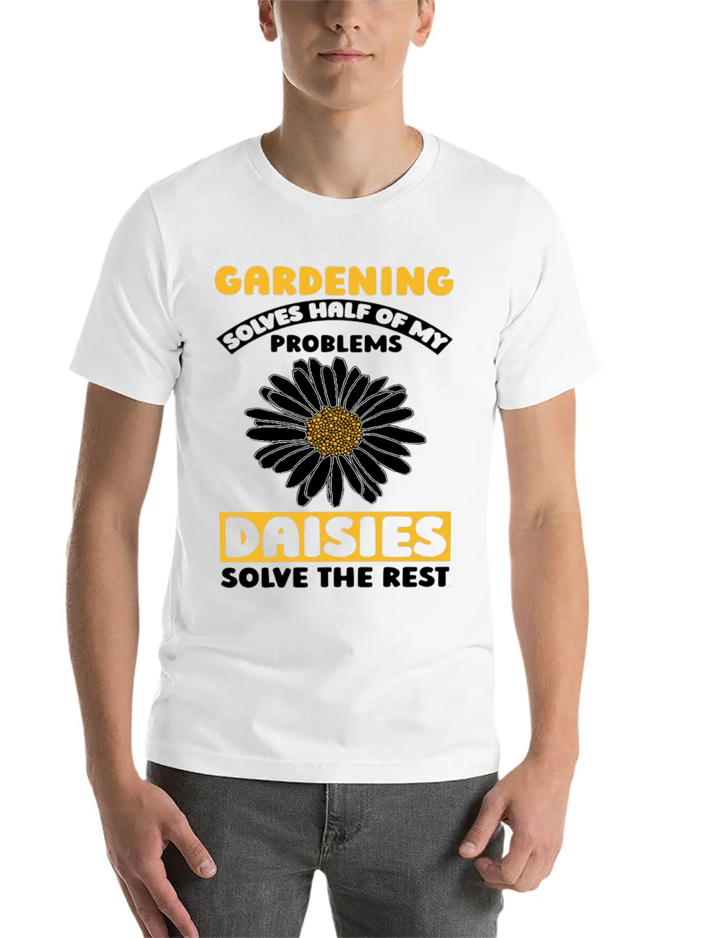 Daisy Gardener Garden Daisy Gardening Classic Fit Graphic Tee For Daily Comfort – Unisex Cotton Shirt