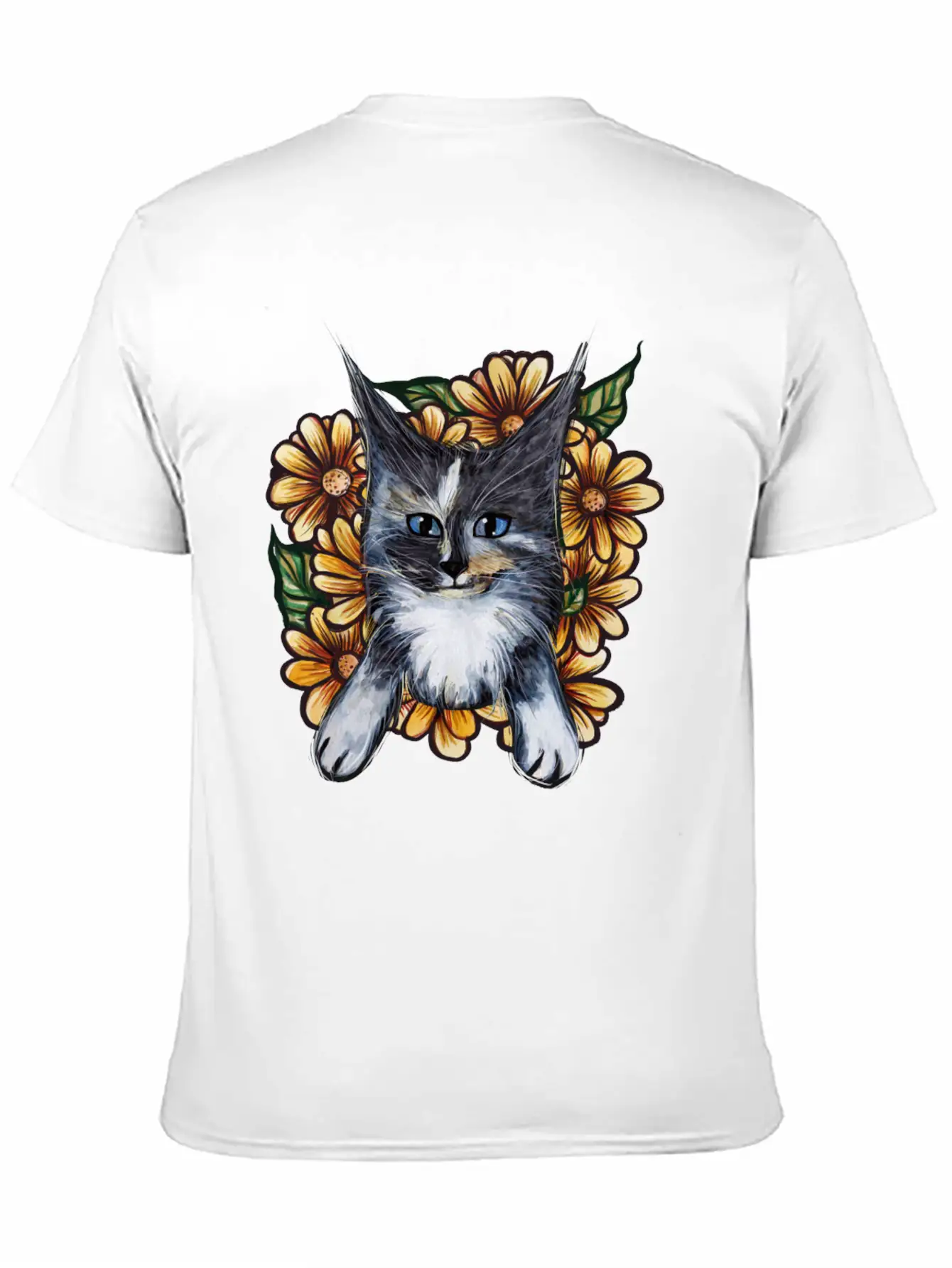 Daisy Maine Coons Unisex Casual T-Shirt – Clean Design For Daily Comfort