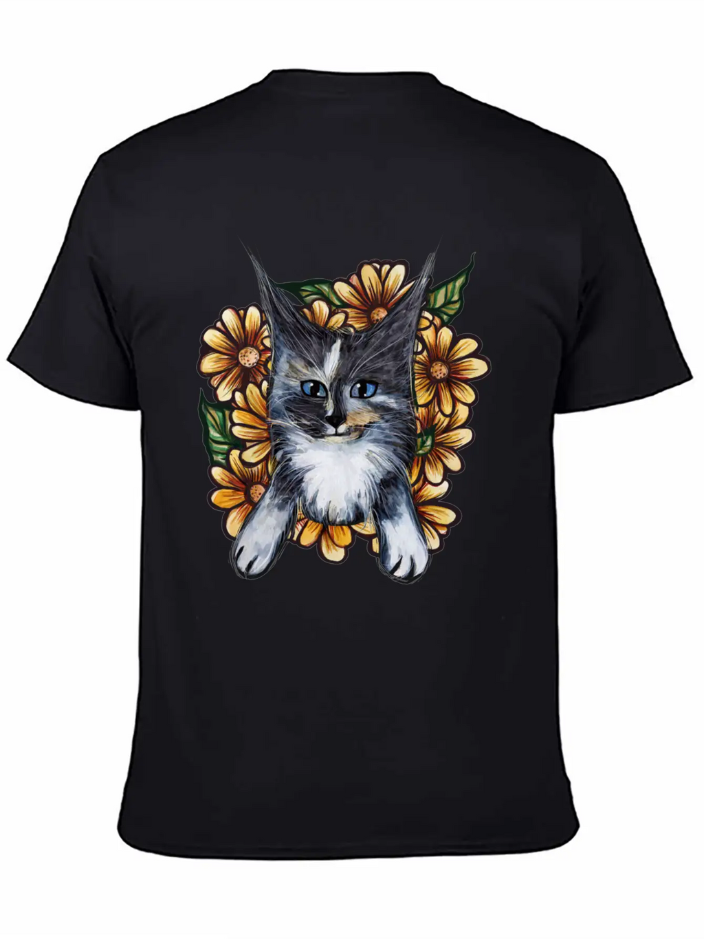 Daisy Maine Coons Unisex Casual T-Shirt – Clean Design For Daily Comfort