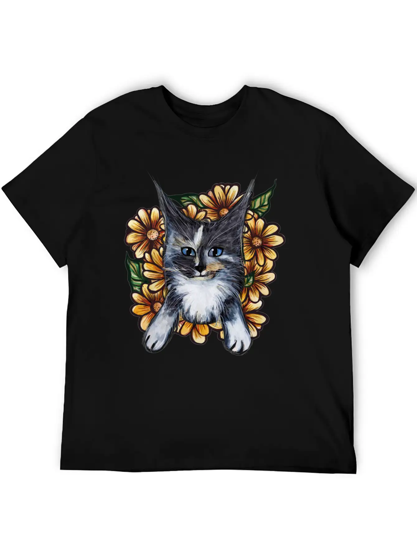 Daisy Maine Coons Unisex Casual T-Shirt – Clean Design For Daily Comfort