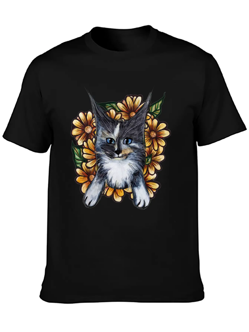 Daisy Maine Coons Unisex Casual T-Shirt – Clean Design For Daily Comfort