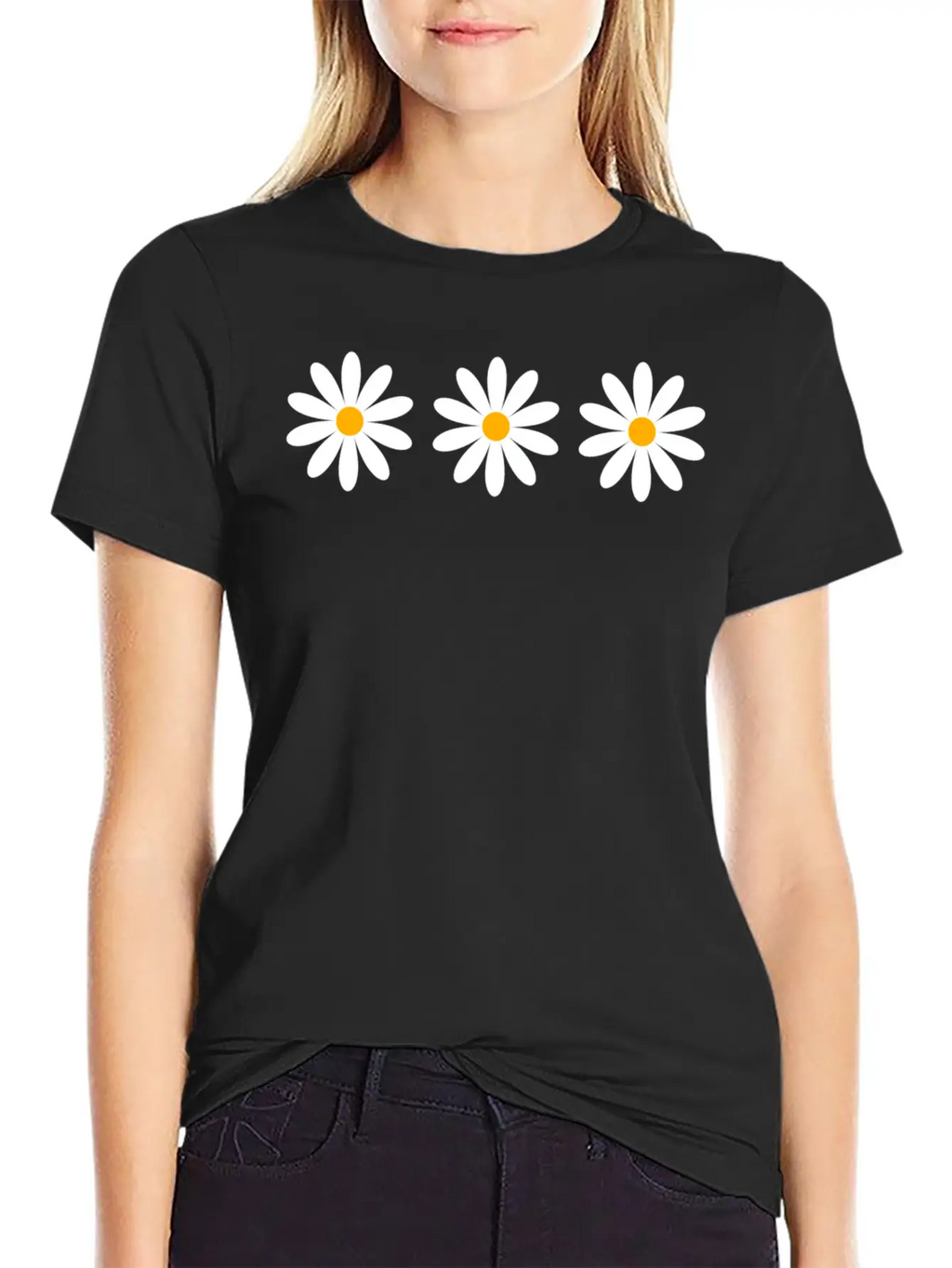 Daisy Unisex Casual T-Shirt – Clean Design For Daily Comfort