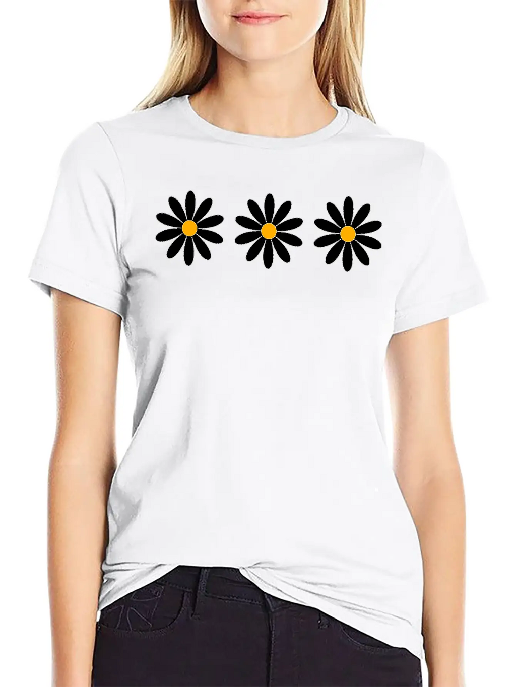 Daisy Unisex Casual T-Shirt – Clean Design For Daily Comfort