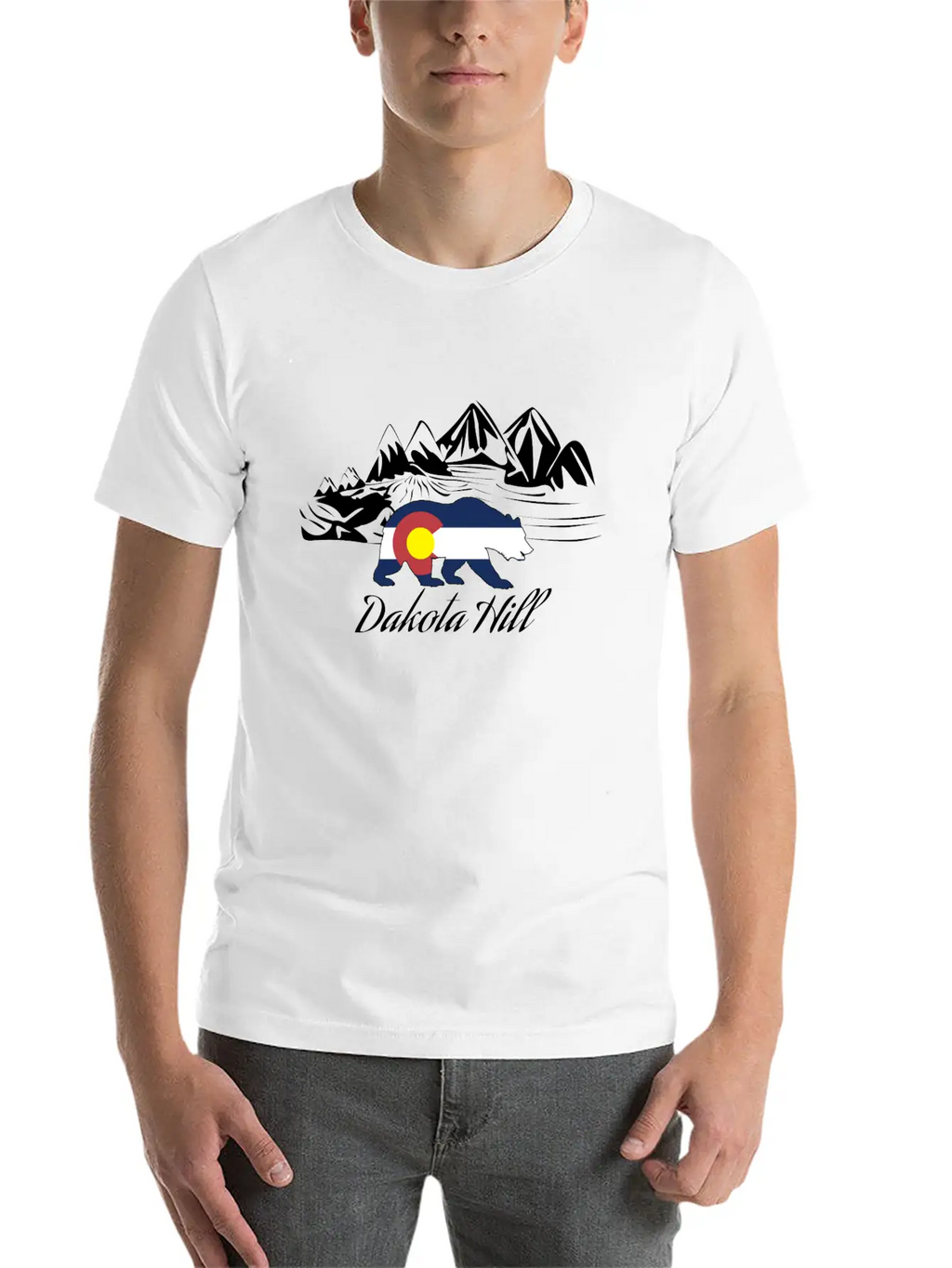 Dakota Hill Colorado Essential Cotton Tee For Daily Outfits – Unisex Style