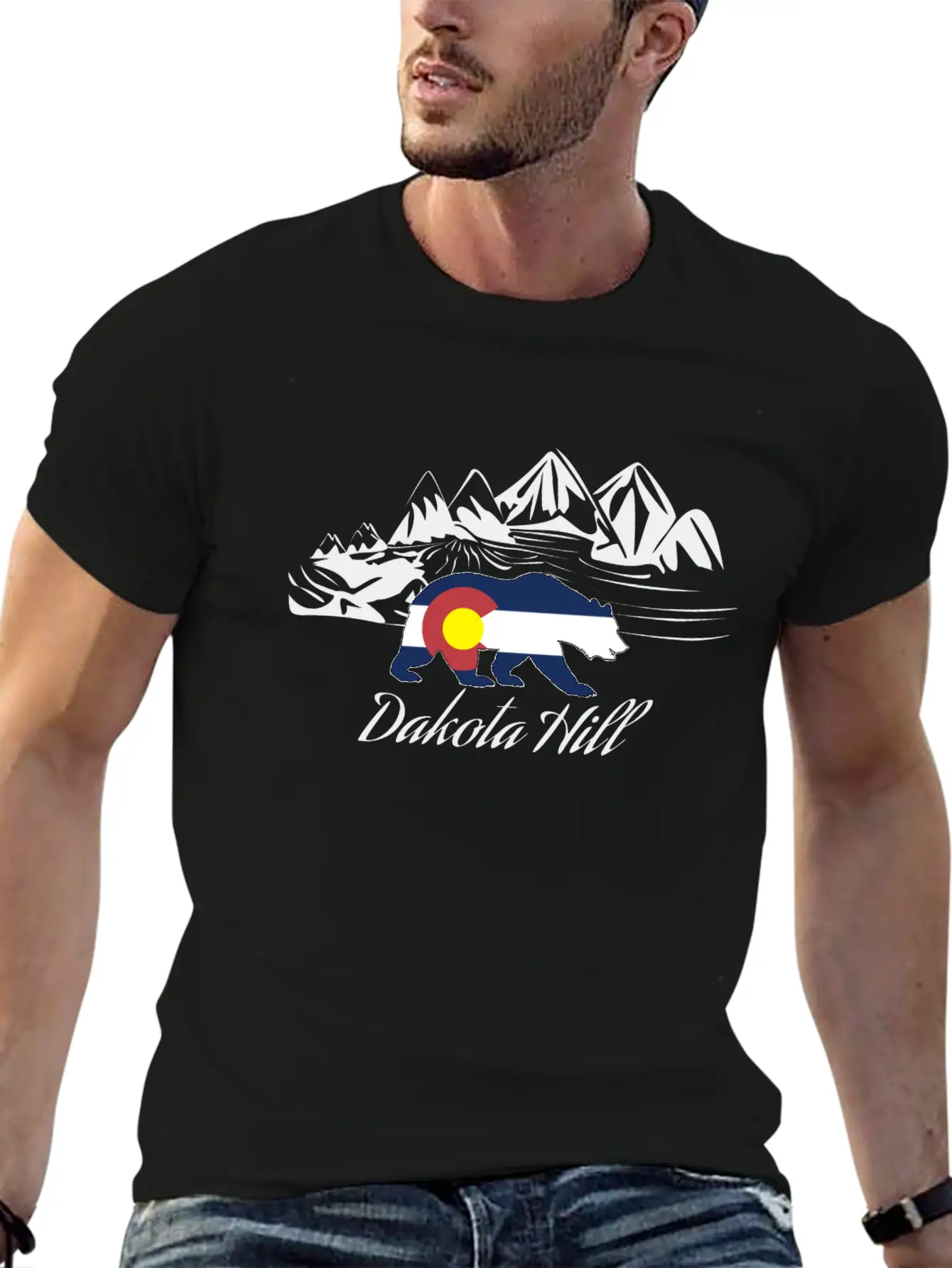 Dakota Hill Colorado Essential Cotton Tee For Daily Outfits – Unisex Style