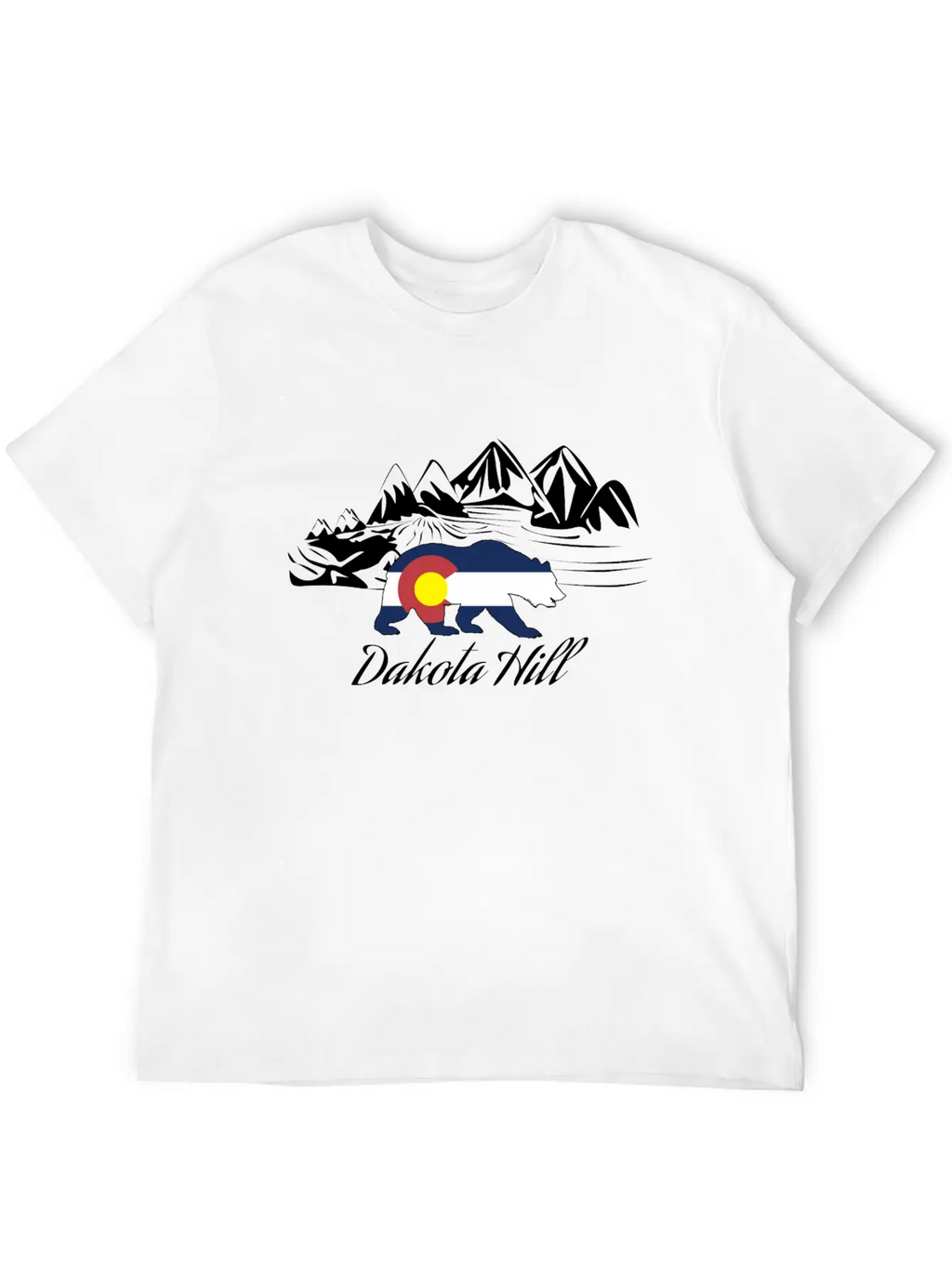 Dakota Hill Colorado Essential Cotton Tee For Daily Outfits – Unisex Style