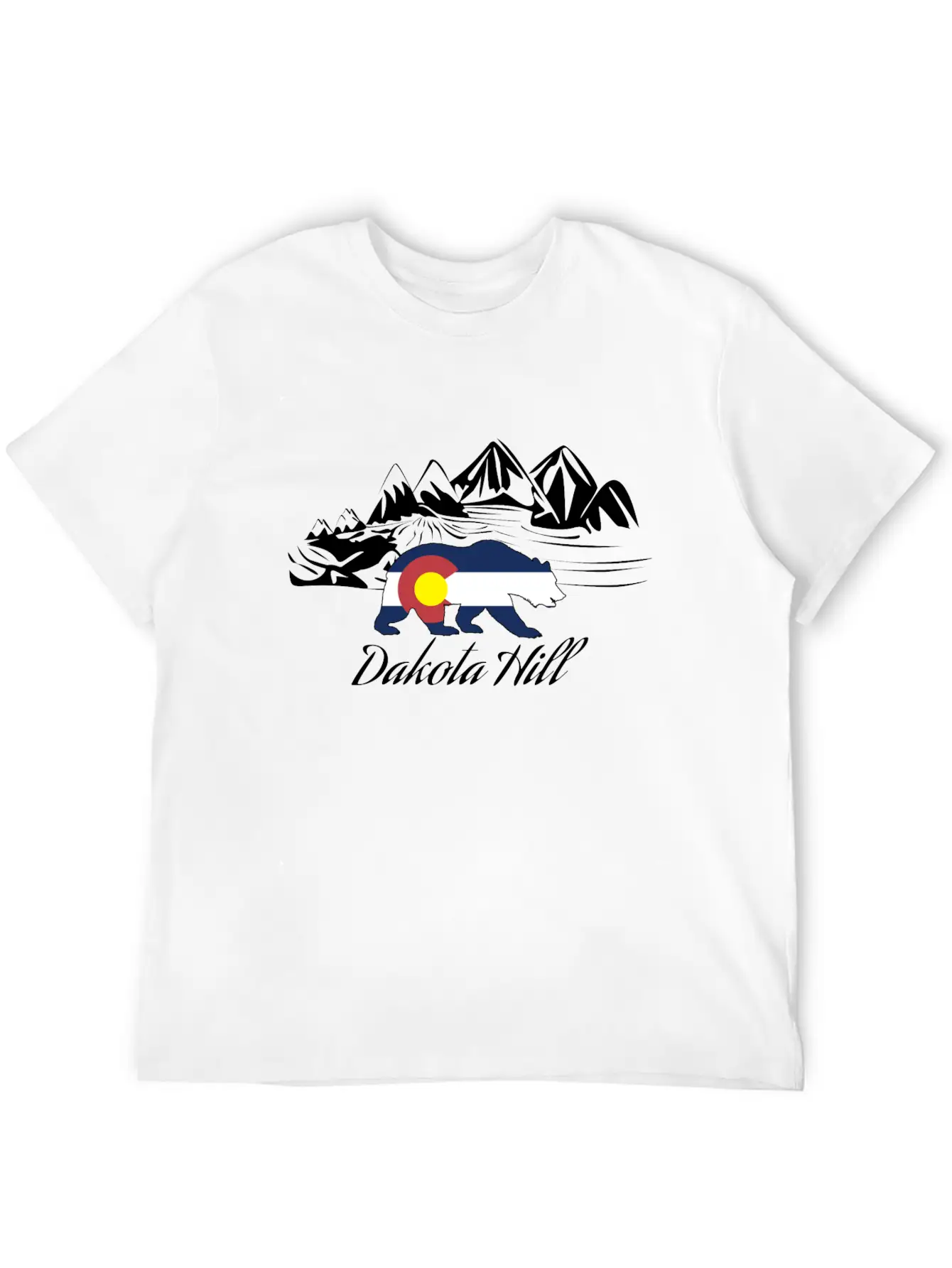 Dakota Hill Colorado Essential Cotton Tee For Daily Outfits – Unisex Style