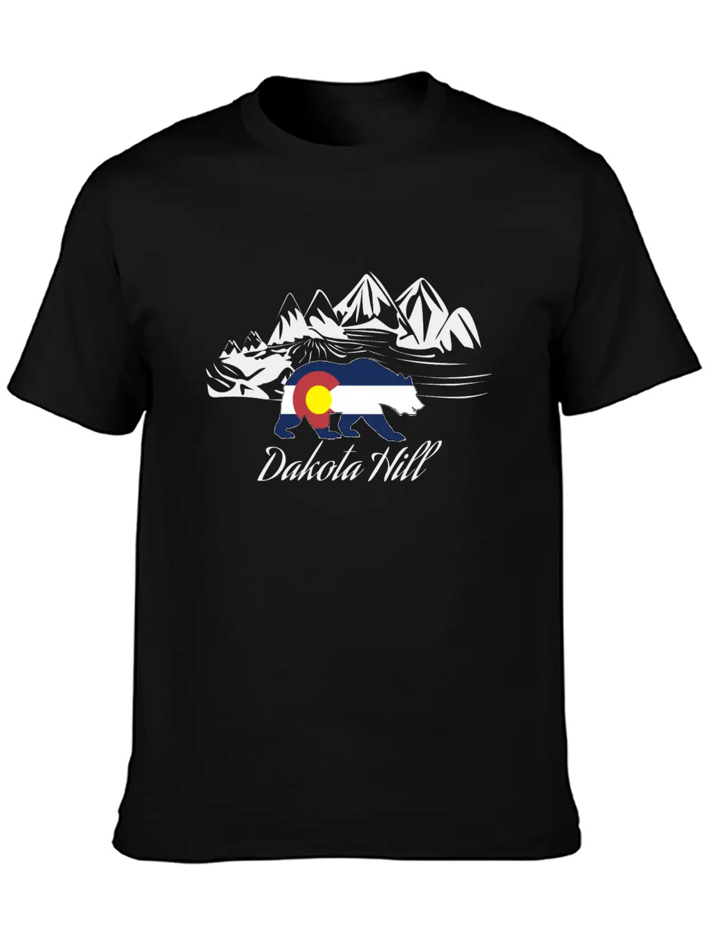 Dakota Hill Colorado Essential Cotton Tee For Daily Outfits – Unisex Style