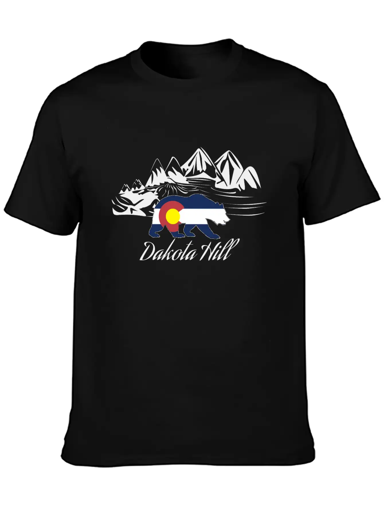 Dakota Hill Colorado Essential Cotton Tee For Daily Outfits – Unisex Style