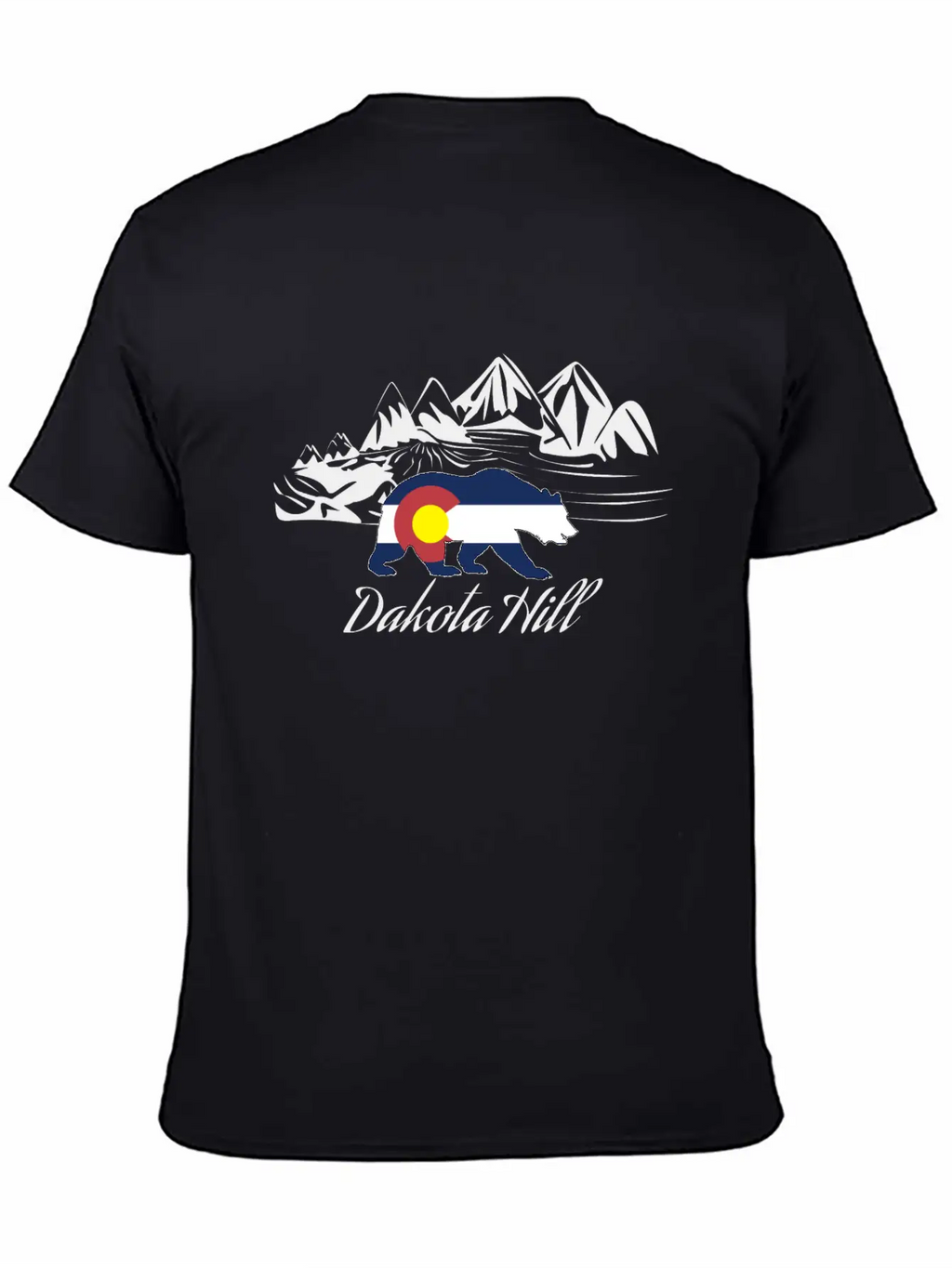 Dakota Hill Colorado Essential Cotton Tee For Daily Outfits – Unisex Style
