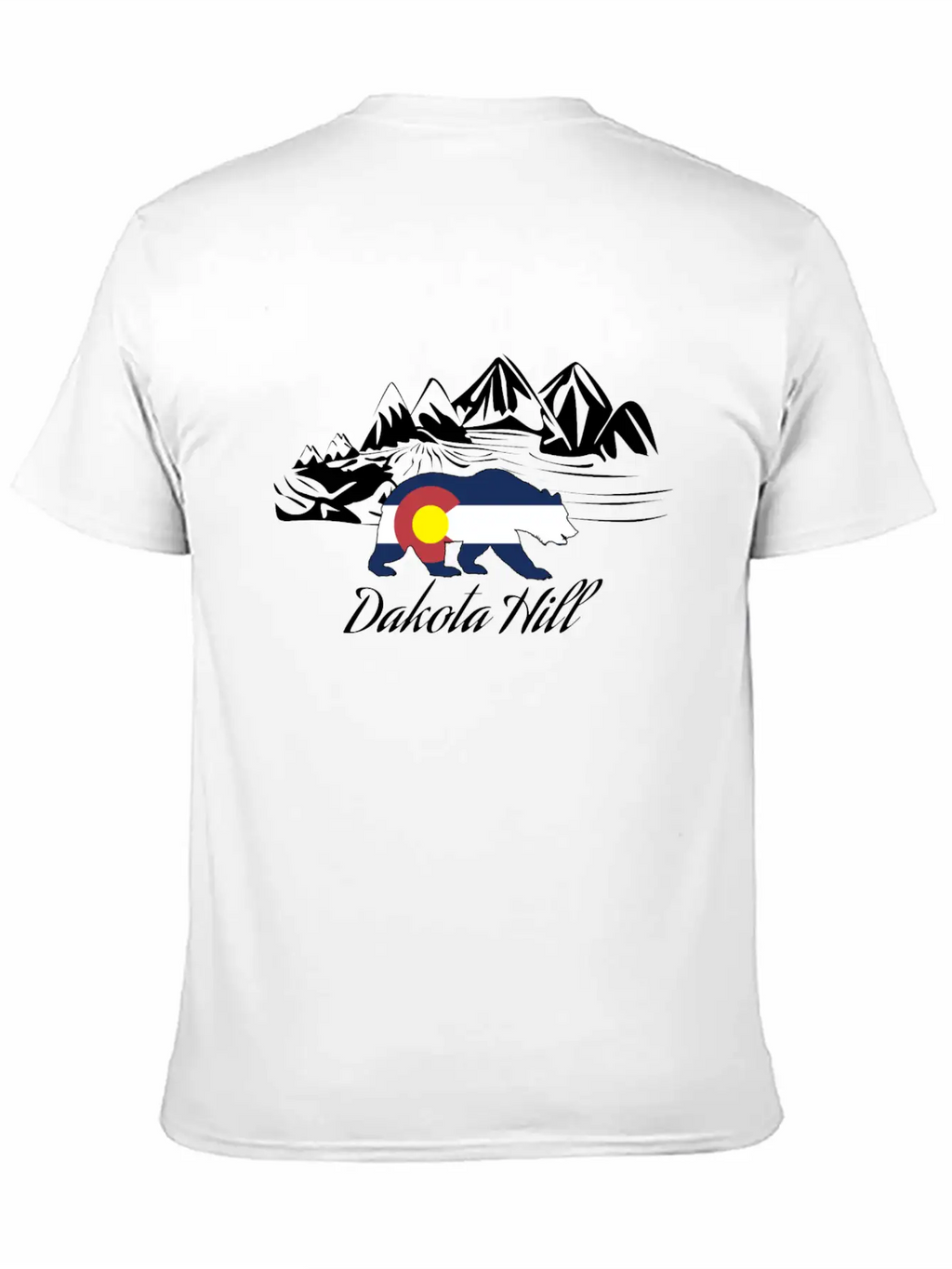 Dakota Hill Colorado Essential Cotton Tee For Daily Outfits – Unisex Style