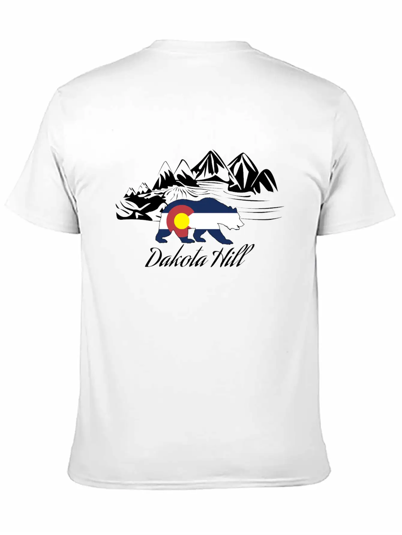 Dakota Hill Colorado Essential Cotton Tee For Daily Outfits – Unisex Style