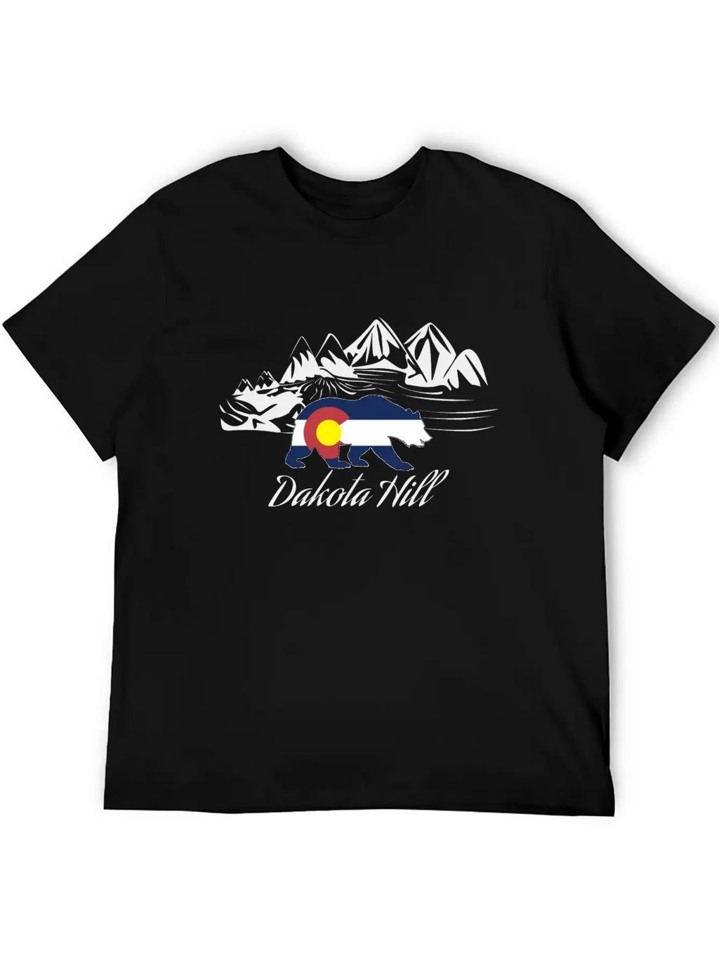 Dakota Hill Colorado Essential Cotton Tee For Daily Outfits – Unisex Style