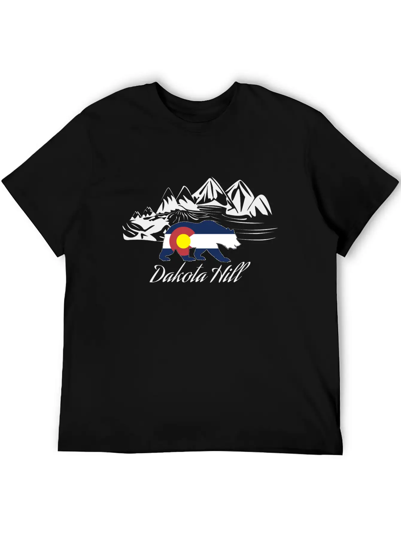 Dakota Hill Colorado Essential Cotton Tee For Daily Outfits – Unisex Style