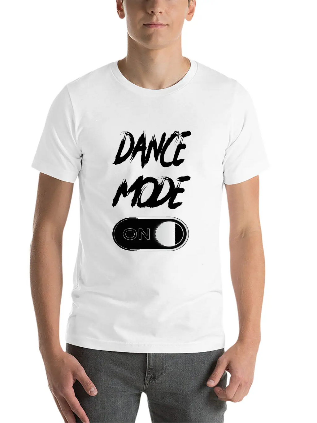 Dance Mode On - Funny Dancing Saying Dance Classic Fit Graphic Tee For Daily Comfort – Unisex Cotton Shirt