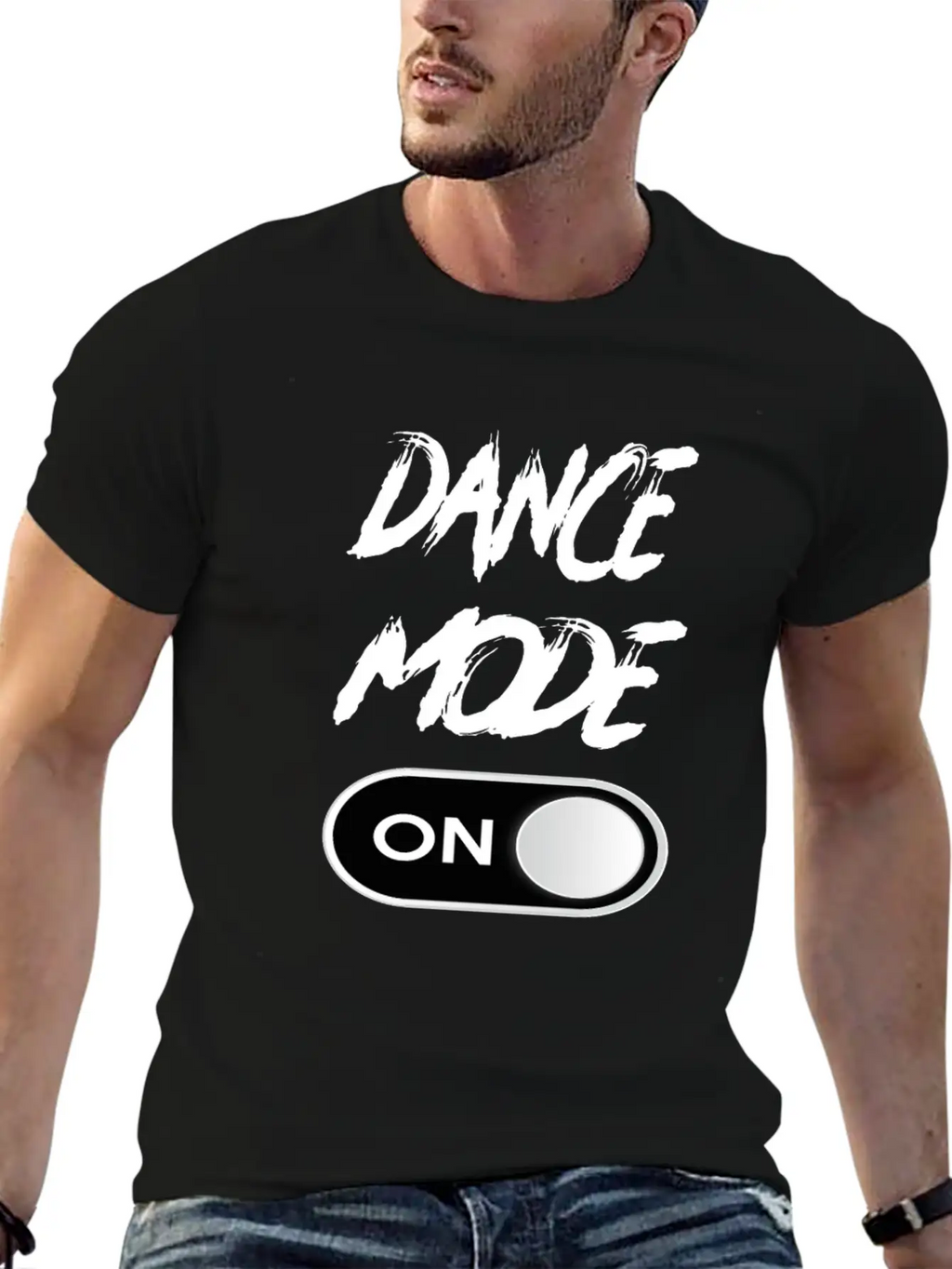 Dance Mode On - Funny Dancing Saying Dance Classic Fit Graphic Tee For Daily Comfort – Unisex Cotton Shirt