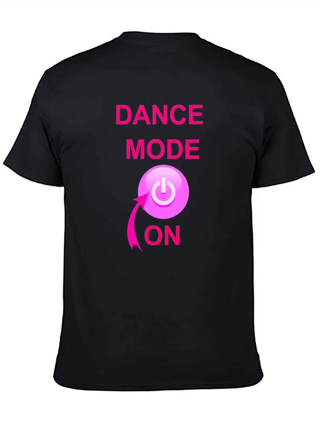 Dance Mode On Unisex Short Sleeve Soft Cotton T-Shirt – Casual Everyday Wear