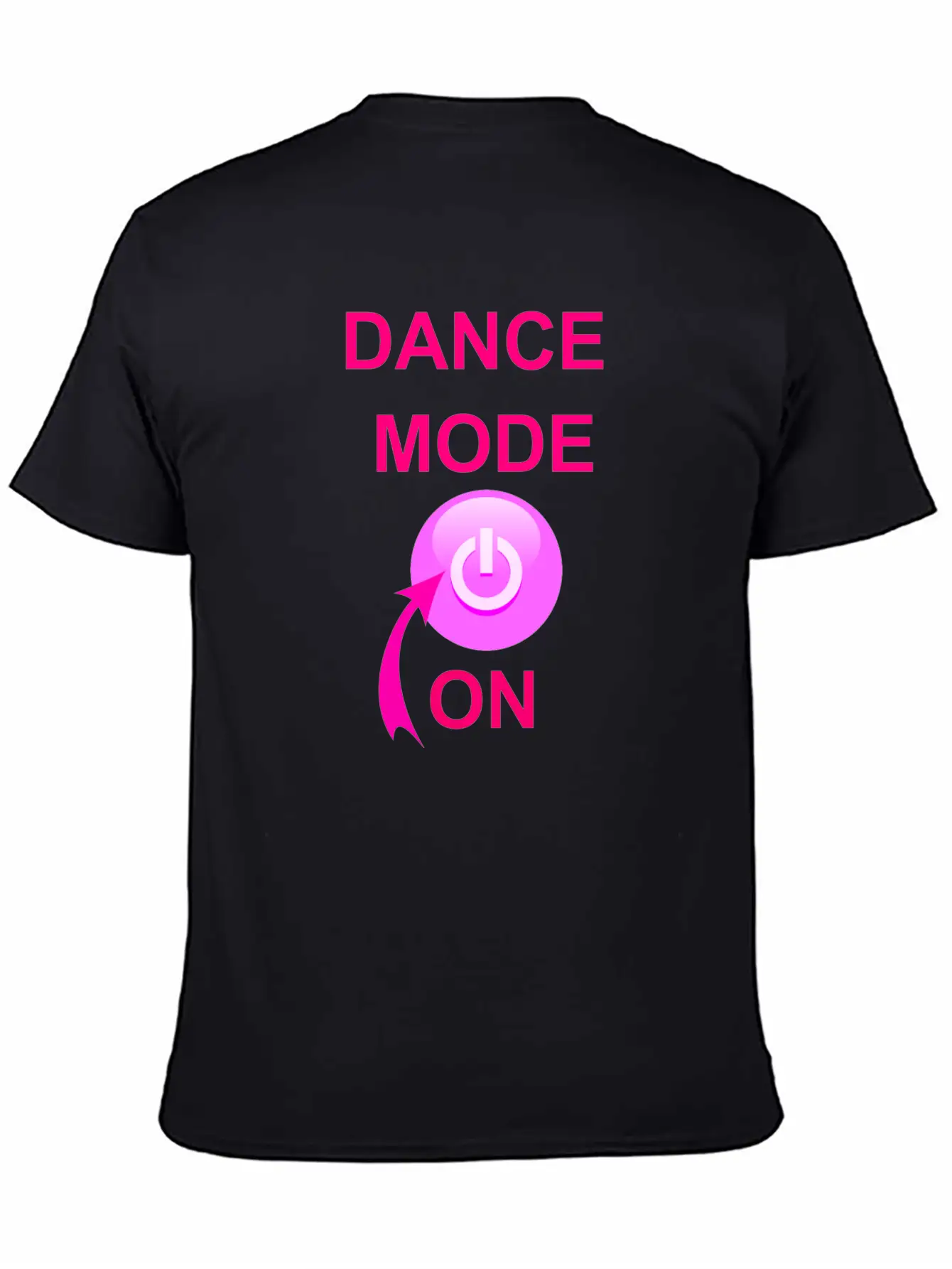 Dance Mode On Unisex Short Sleeve Soft Cotton T-Shirt – Casual Everyday Wear