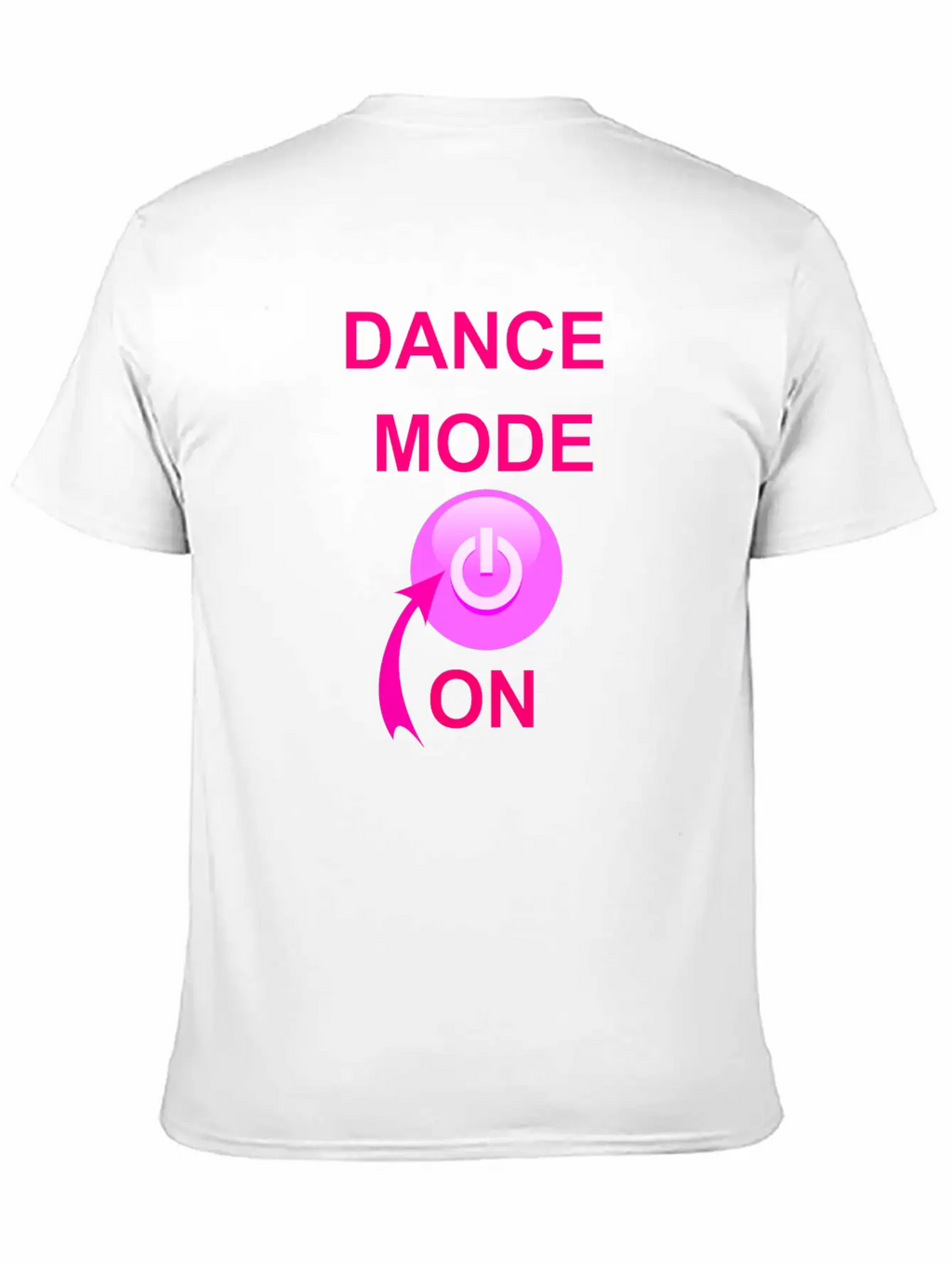 Dance Mode On Unisex Short Sleeve Soft Cotton T-Shirt – Casual Everyday Wear