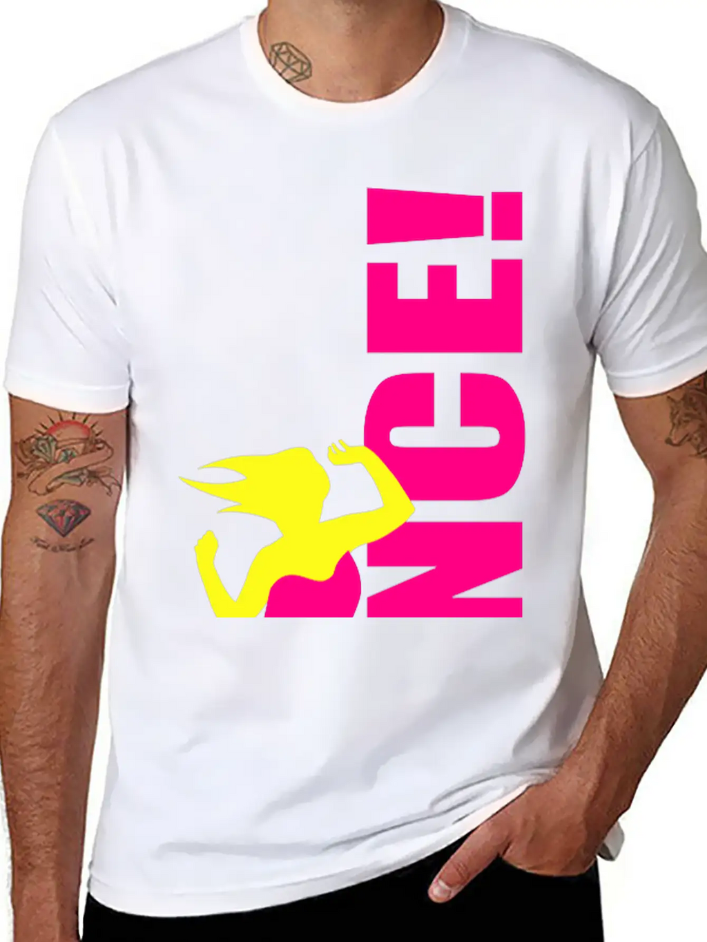 Dance Unisex Short Sleeve Soft Cotton T-Shirt – Casual Everyday Wear