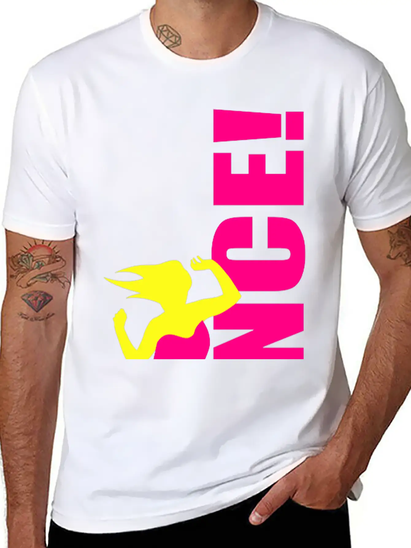 Dance Unisex Short Sleeve Soft Cotton T-Shirt – Casual Everyday Wear