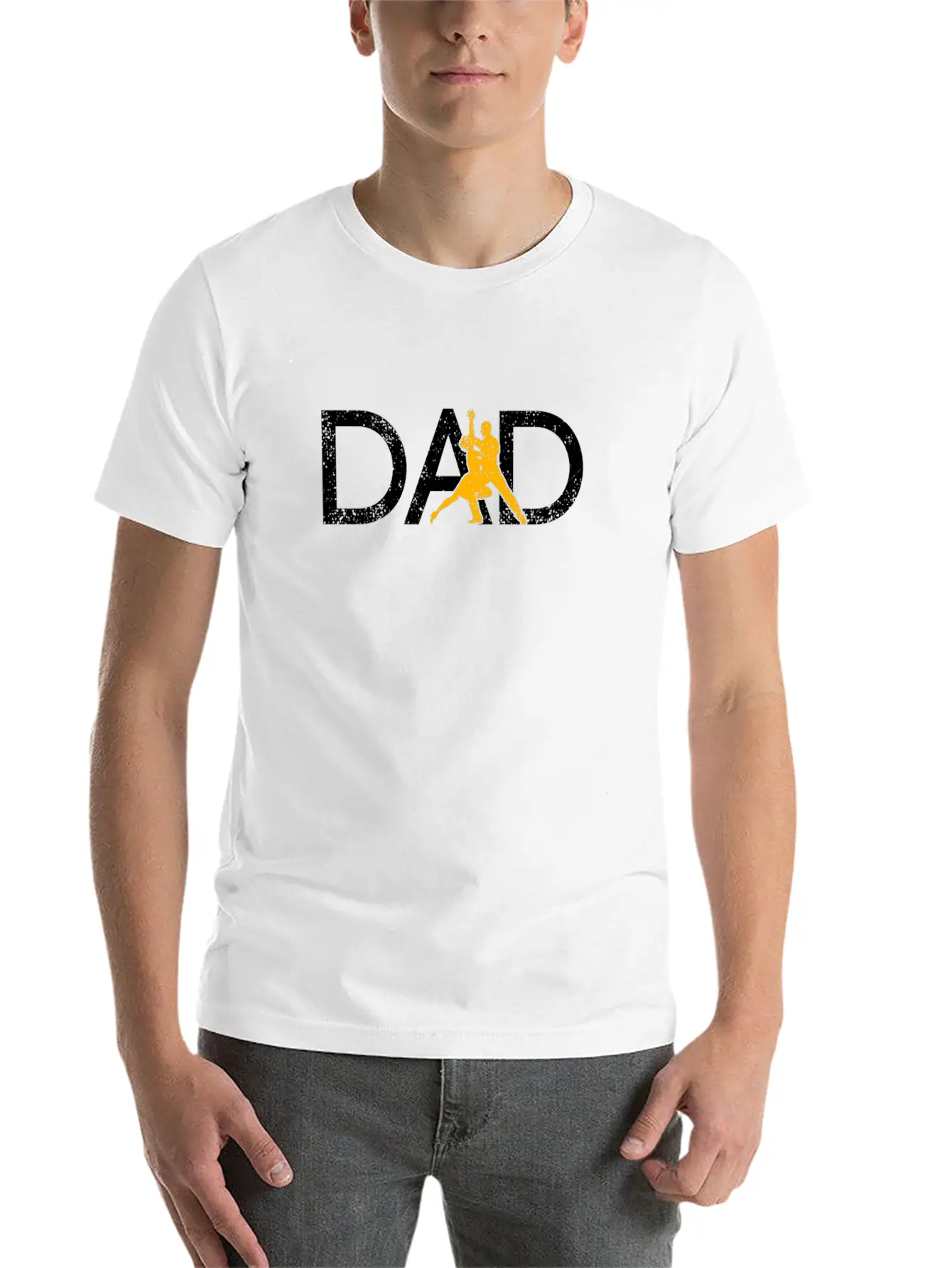 Dancing Dad Stylish Everyday T-Shirt – Unisex Basic Cotton Tee