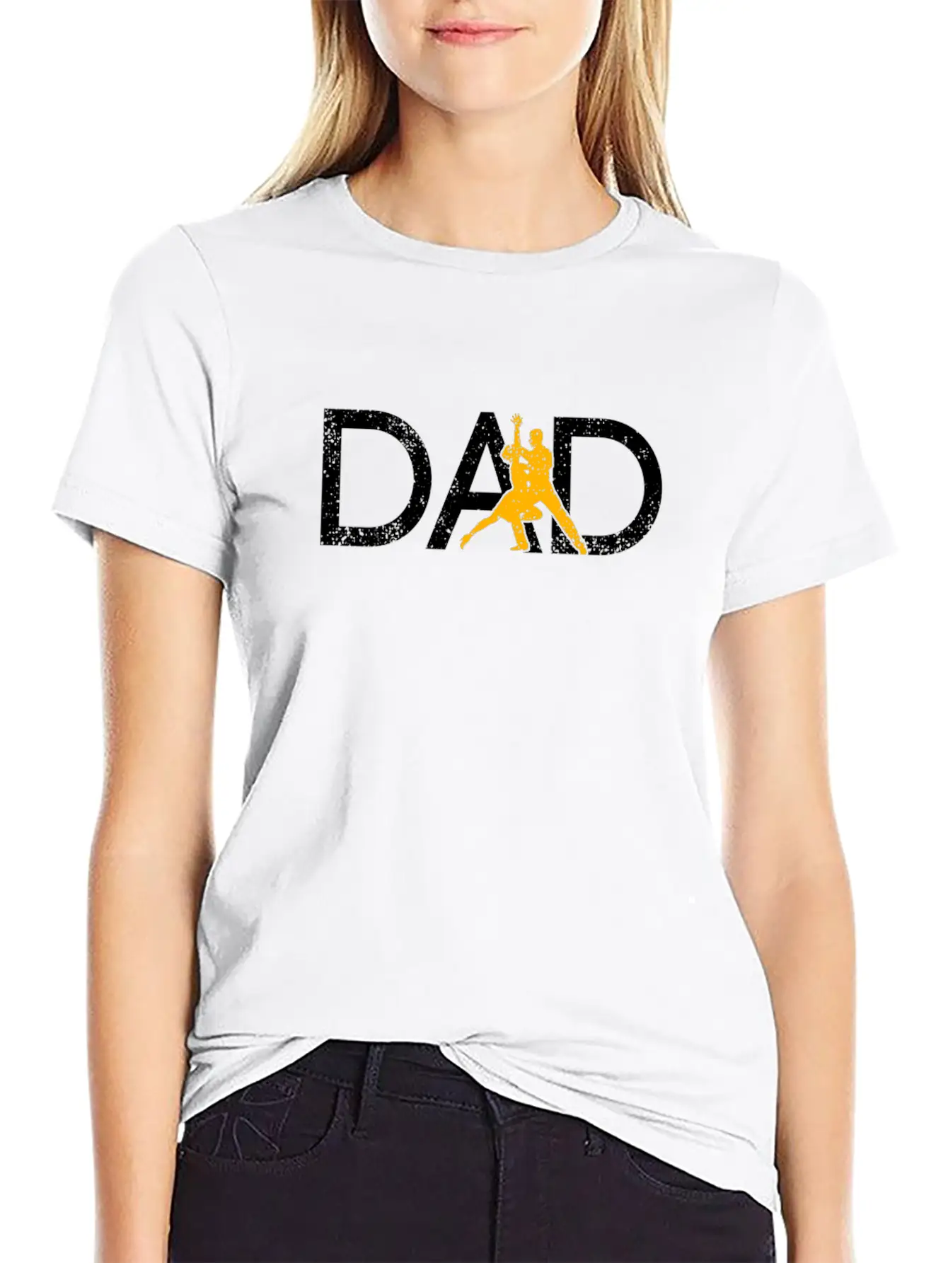 Dancing Dad Stylish Everyday T-Shirt – Unisex Basic Cotton Tee