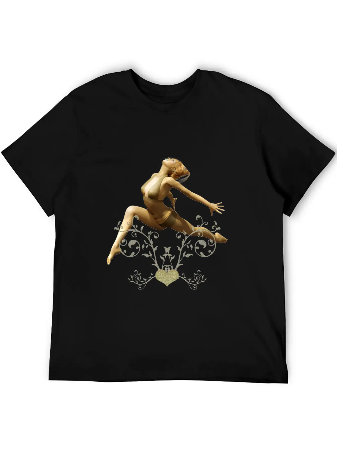Dancing In The Night Unisex Casual T-Shirt – Clean Design For Daily Comfort