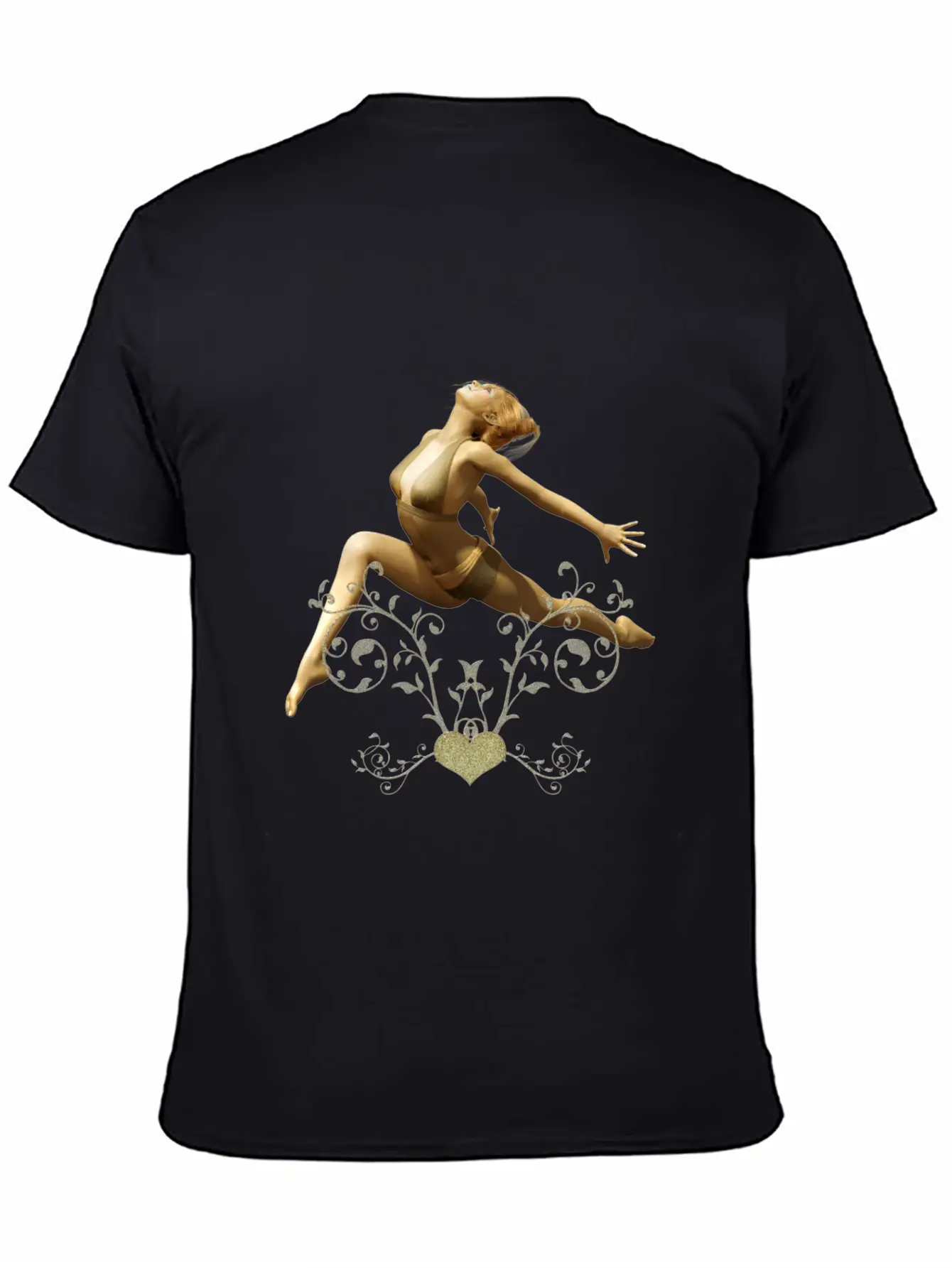 Dancing In The Night Unisex Casual T-Shirt – Clean Design For Daily Comfort