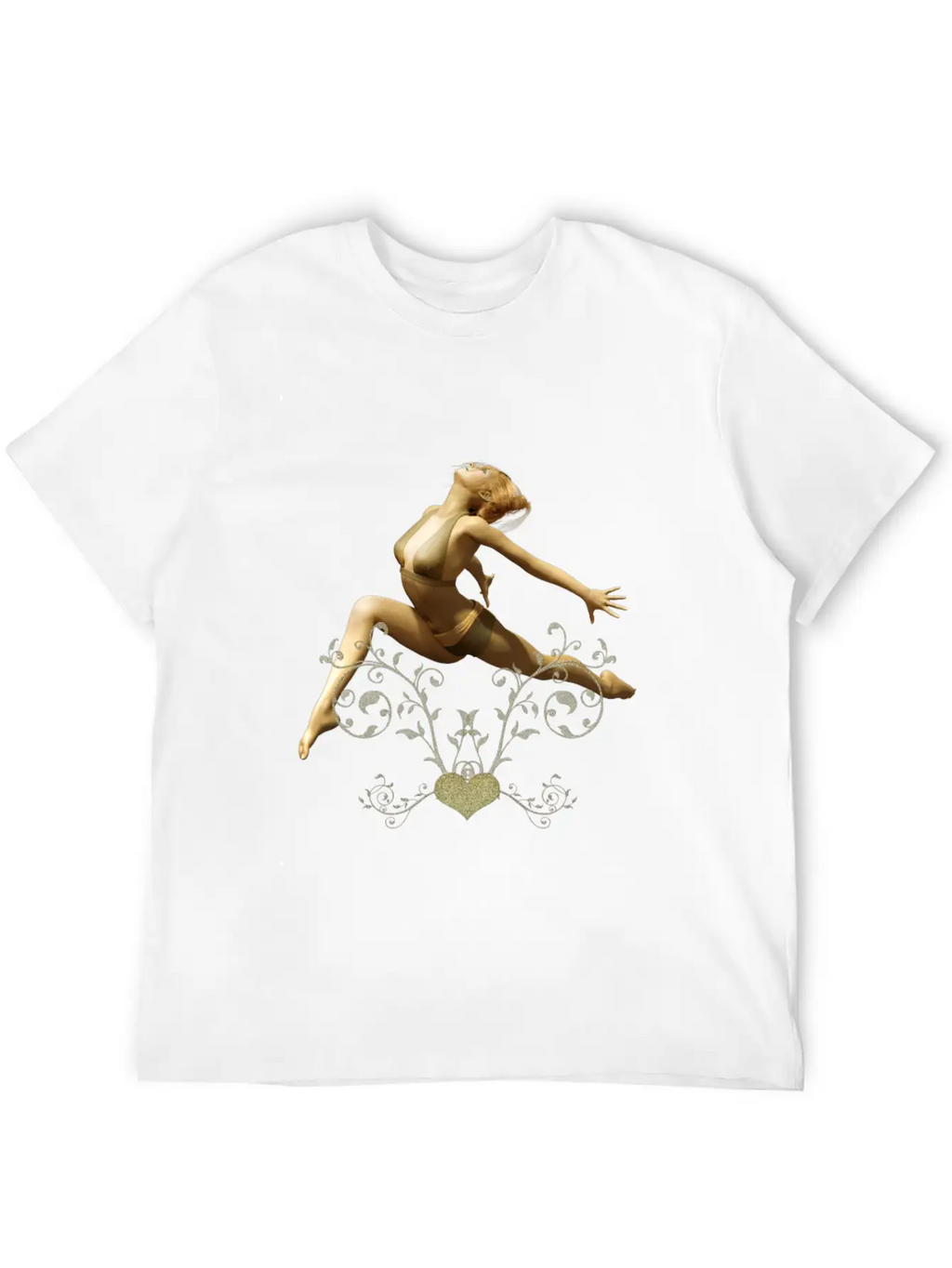 Dancing In The Night Unisex Casual T-Shirt – Clean Design For Daily Comfort