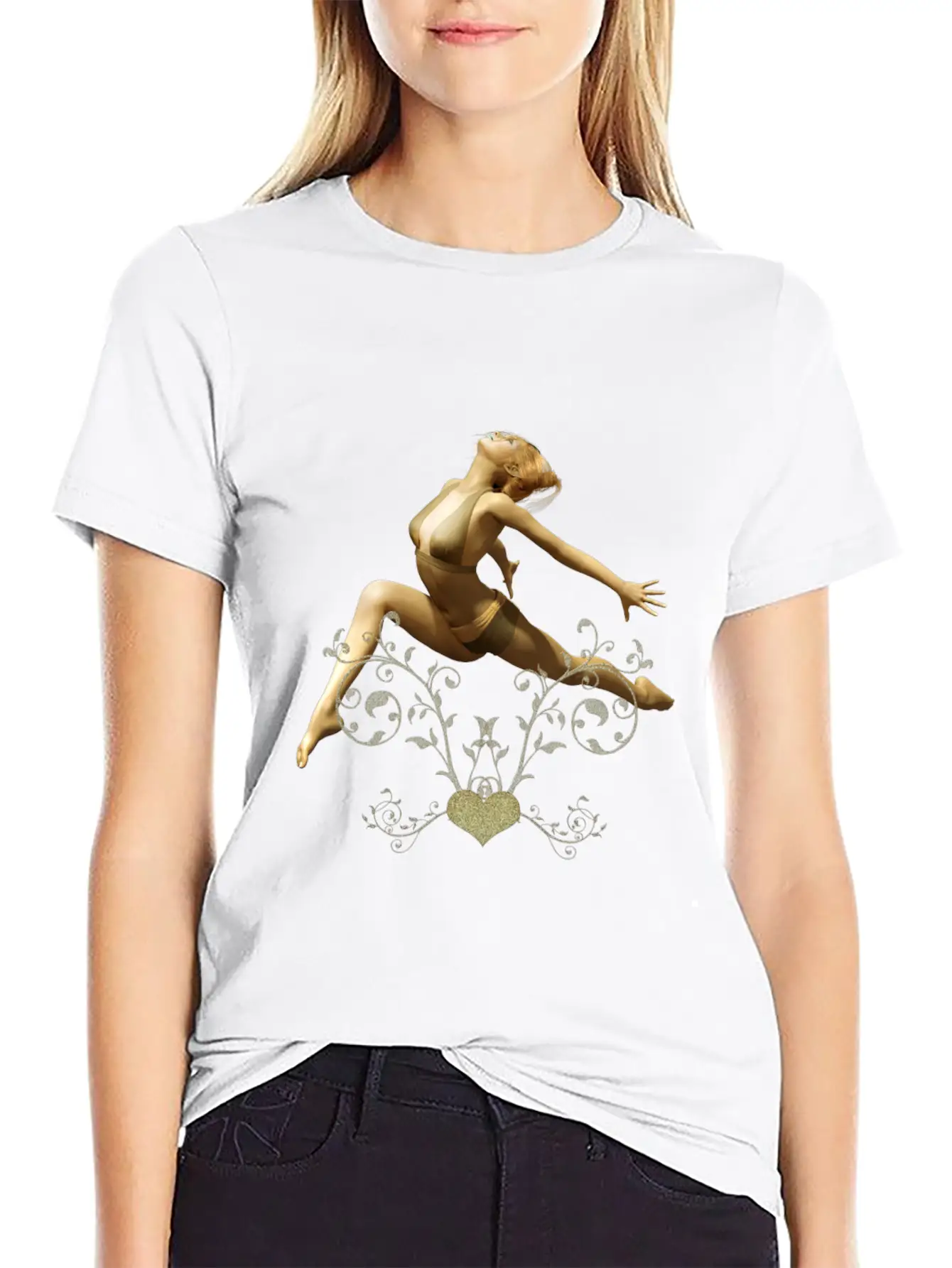 Dancing In The Night Unisex Casual T-Shirt – Clean Design For Daily Comfort
