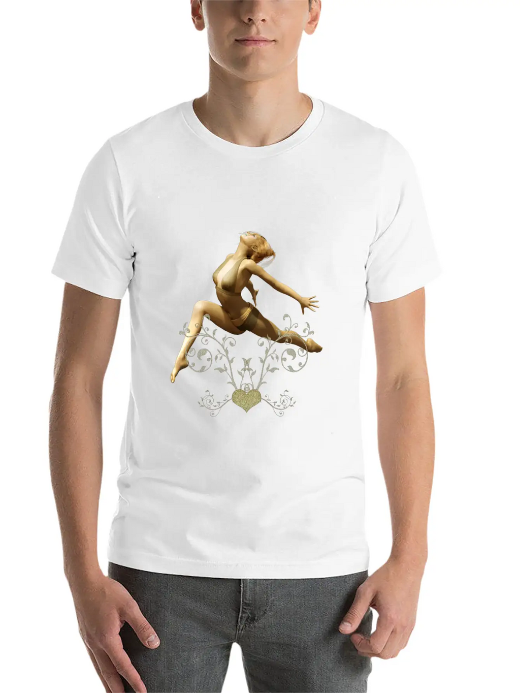 Dancing In The Night Unisex Casual T-Shirt – Clean Design For Daily Comfort