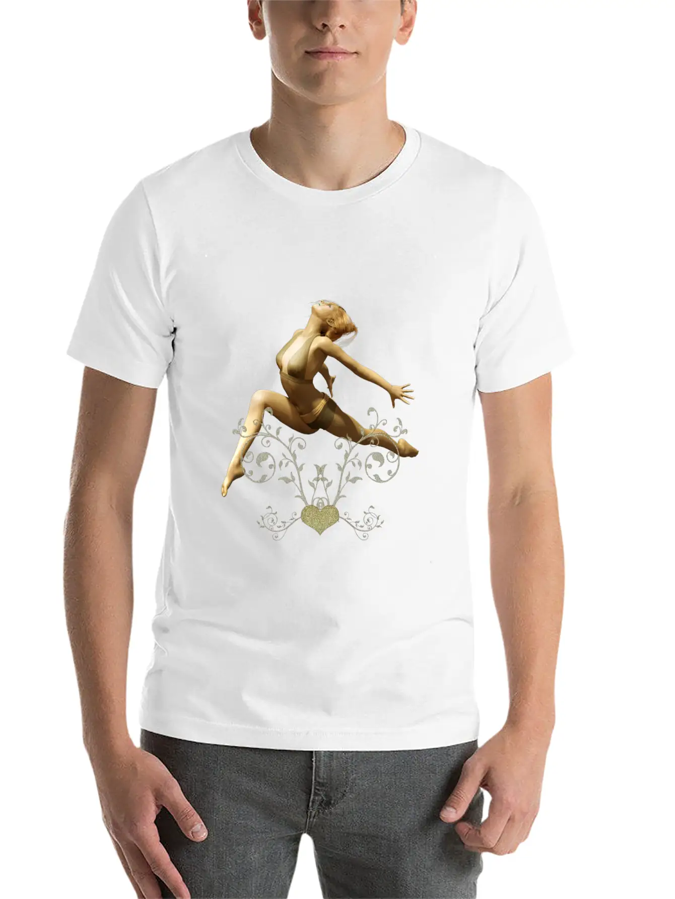 Dancing In The Night Unisex Casual T-Shirt – Clean Design For Daily Comfort