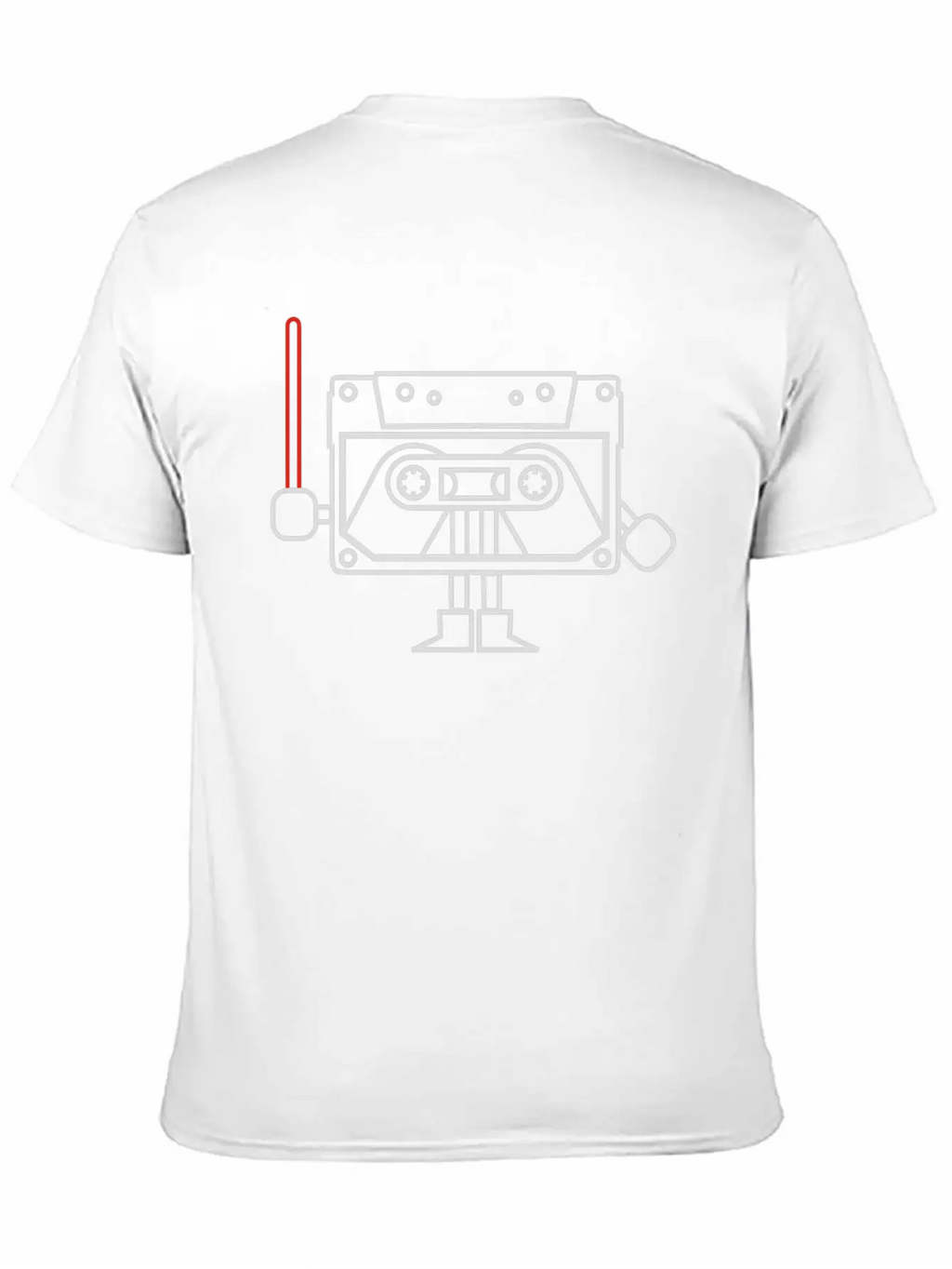 Dark Cassette Unisex Short Sleeve Soft Cotton T-Shirt – Casual Everyday Wear