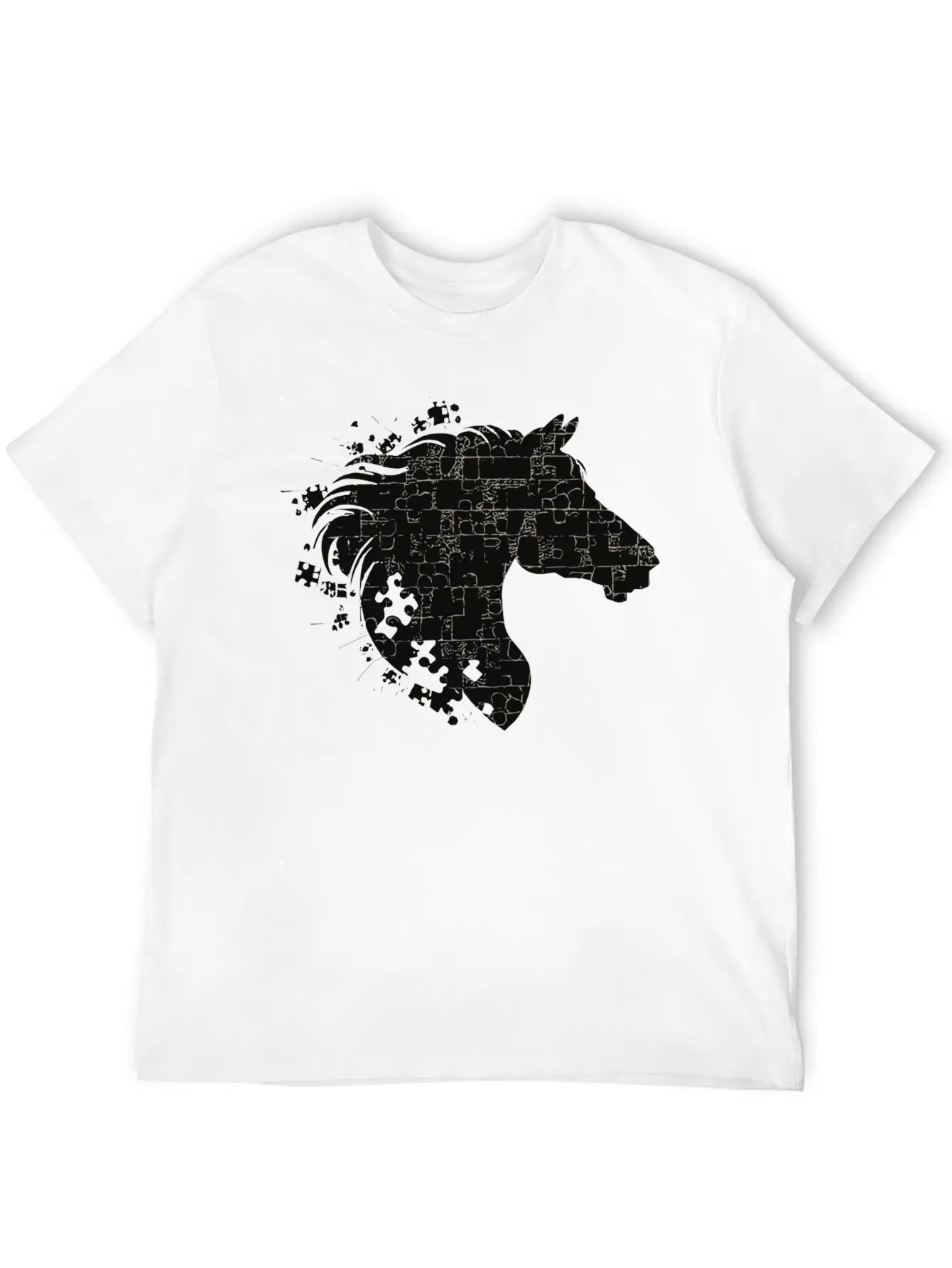Dark Horse Stylish Everyday T-Shirt – Unisex Basic Cotton Tee