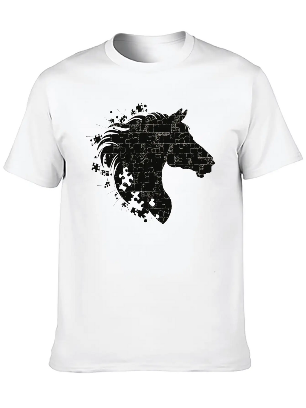 Dark Horse Stylish Everyday T-Shirt – Unisex Basic Cotton Tee