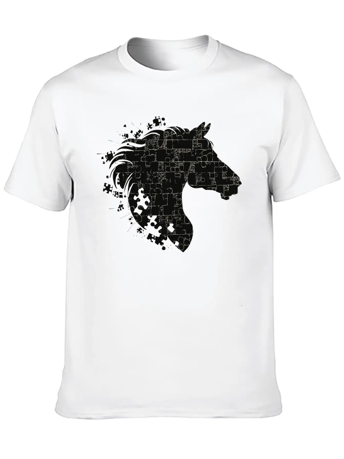 Dark Horse Stylish Everyday T-Shirt – Unisex Basic Cotton Tee