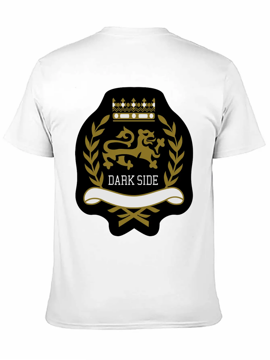 Dark Side Crest Unisex Short Sleeve Soft Cotton T-Shirt – Casual Everyday Wear