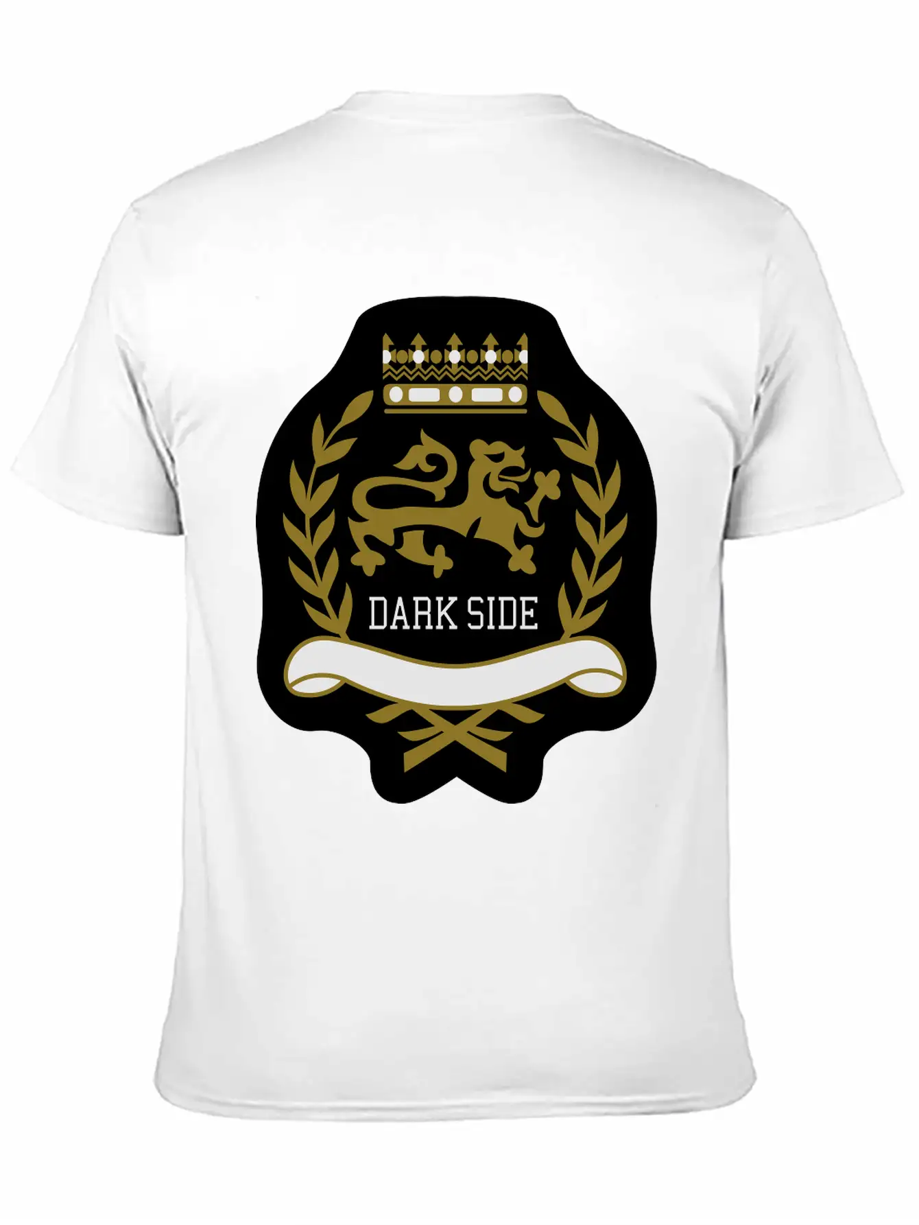 Dark Side Crest Unisex Short Sleeve Soft Cotton T-Shirt – Casual Everyday Wear