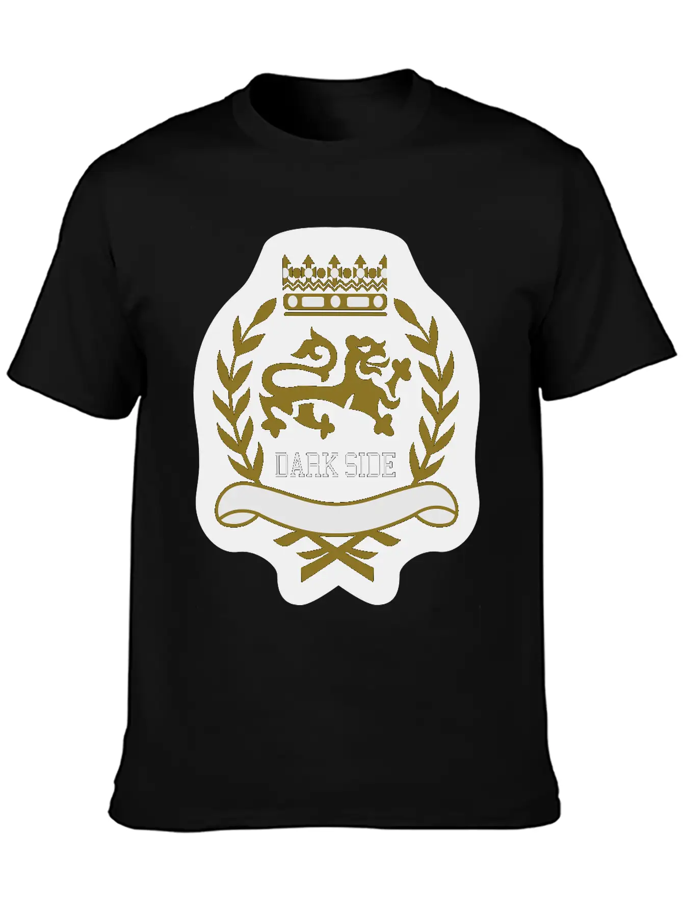 Dark Side Crest Unisex Short Sleeve Soft Cotton T-Shirt – Casual Everyday Wear